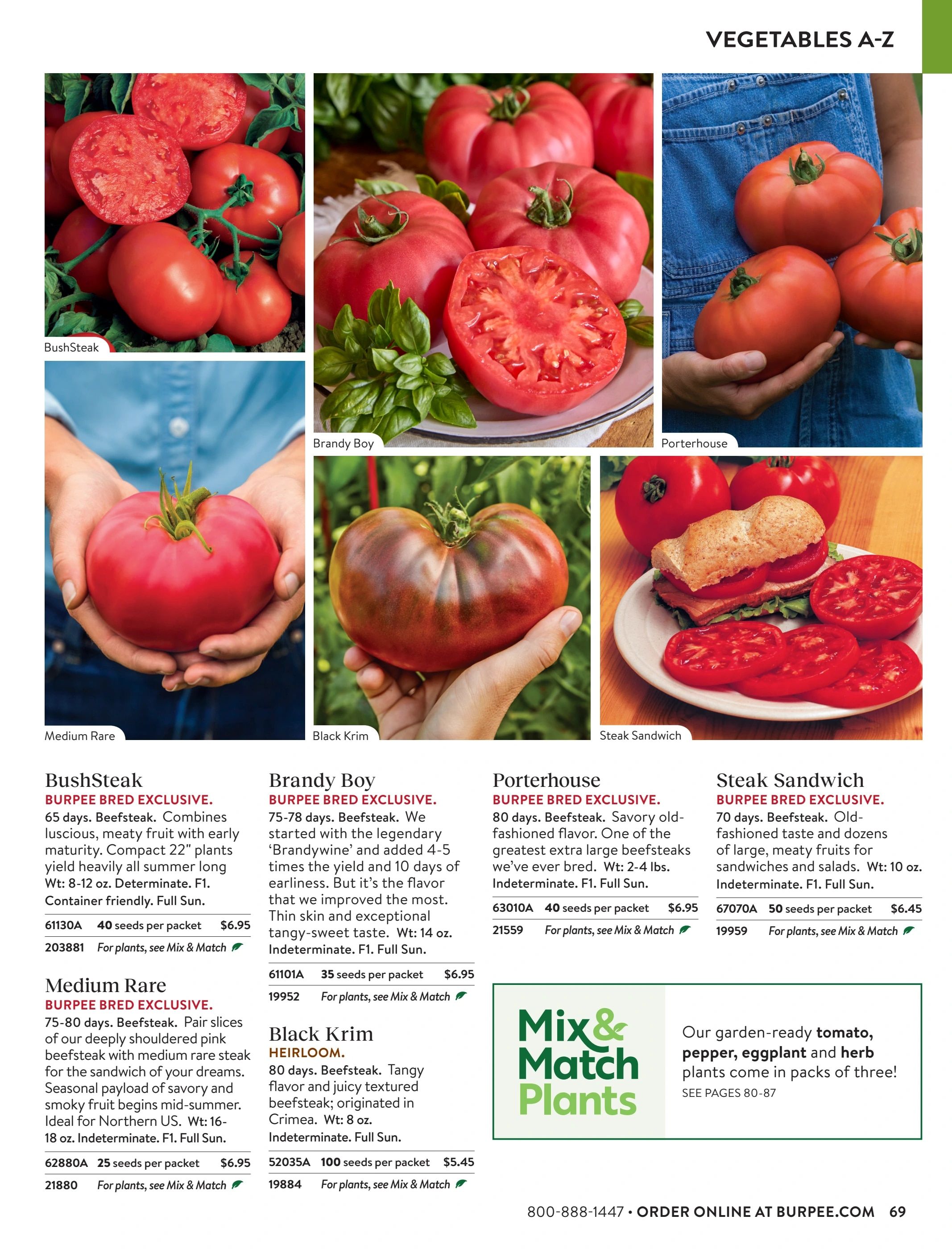 Burpee Annual Seed Catalog Weekly Ad January 1 - December 31, 2026