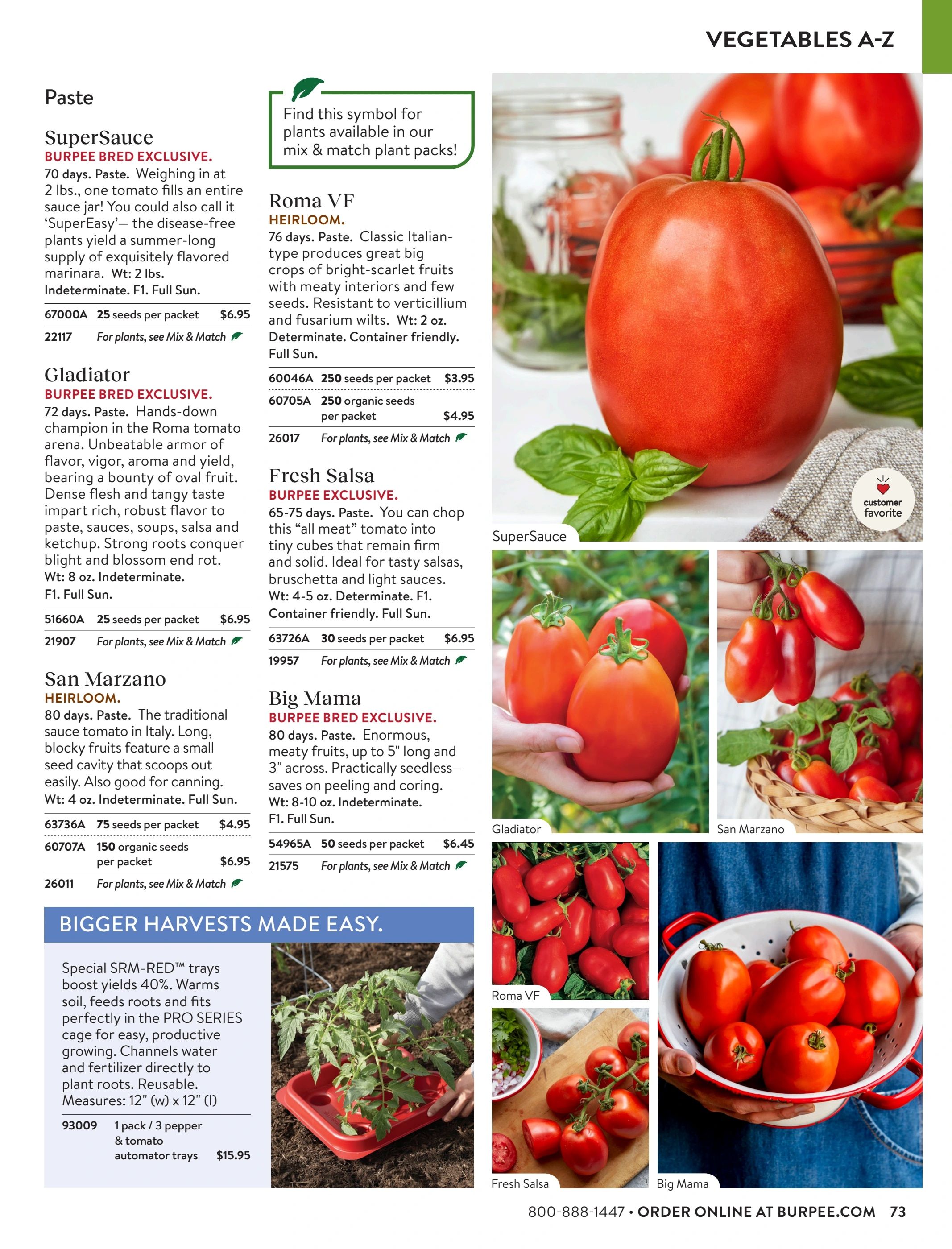 Burpee Annual Seed Catalog Weekly Ad January 1 - December 31, 2026
