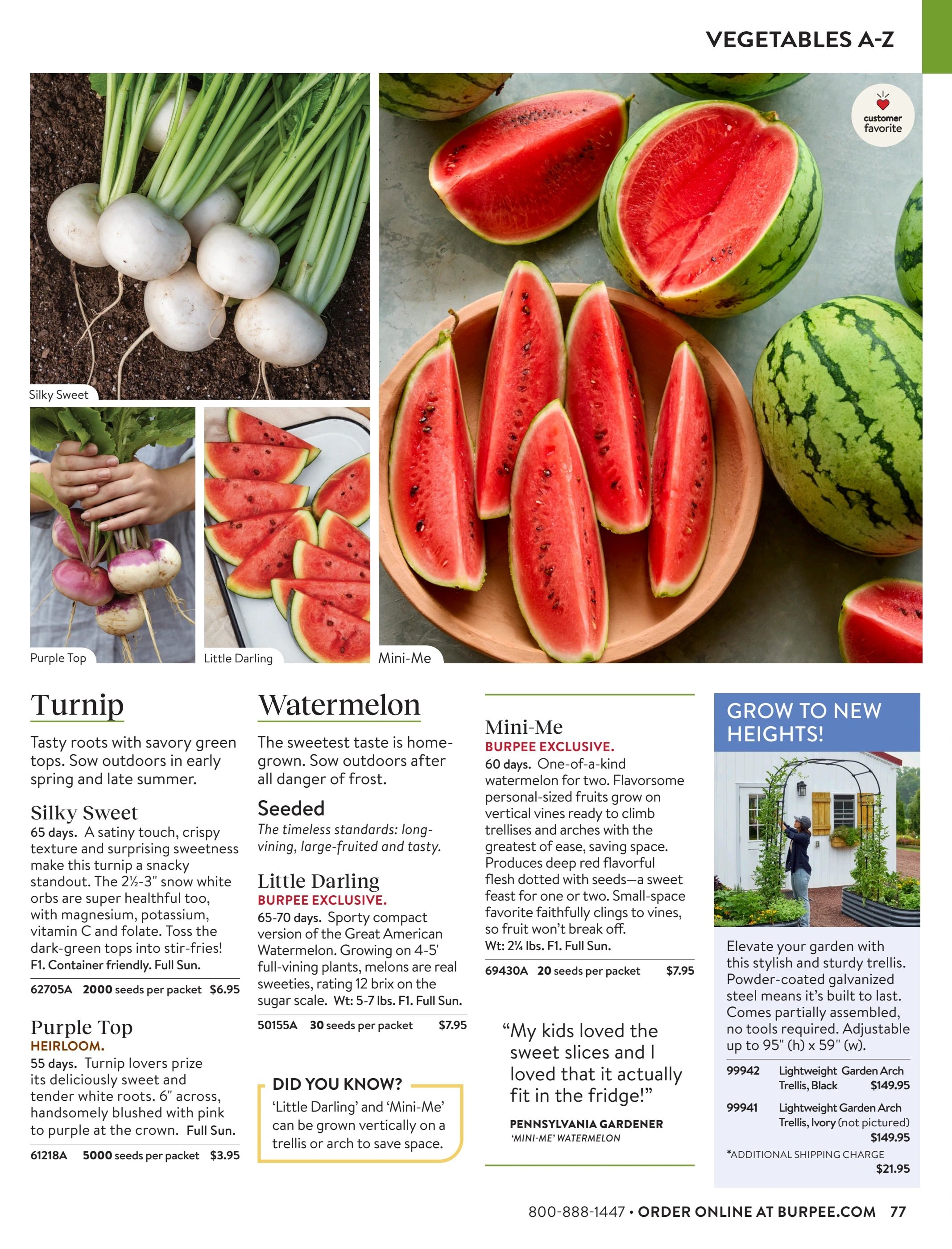 Burpee Annual Seed Catalog Weekly Ad January 1 - December 31, 2026