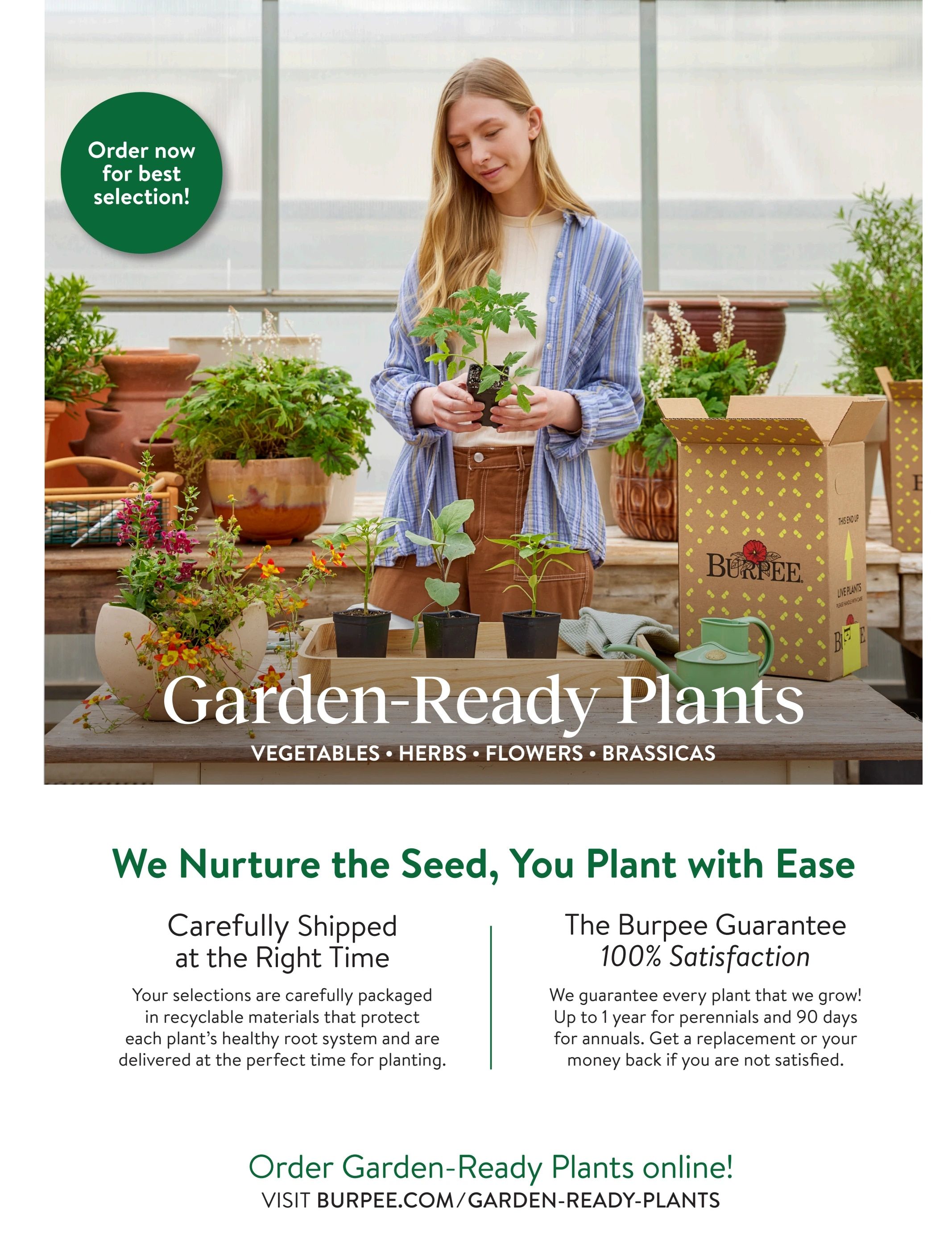 Burpee Annual Seed Catalog Weekly Ad January 1 - December 31, 2026