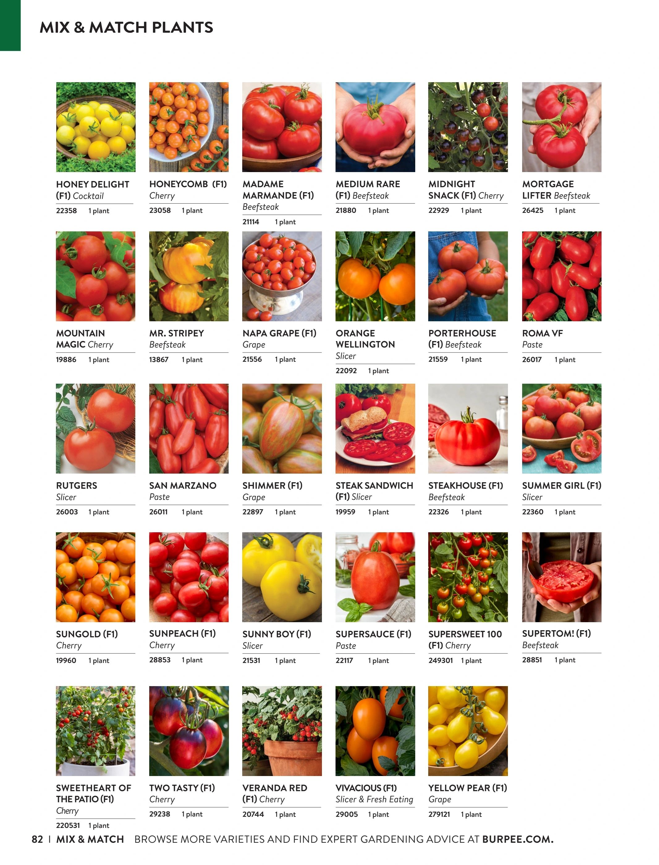 Burpee Annual Seed Catalog Weekly Ad January 1 - December 31, 2026