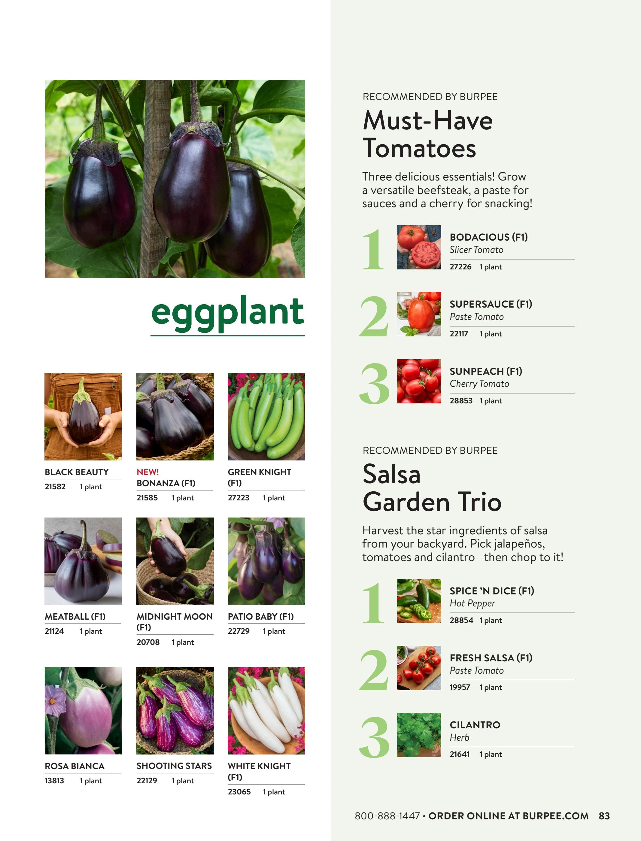 Burpee Annual Seed Catalog Weekly Ad January 1 - December 31, 2026