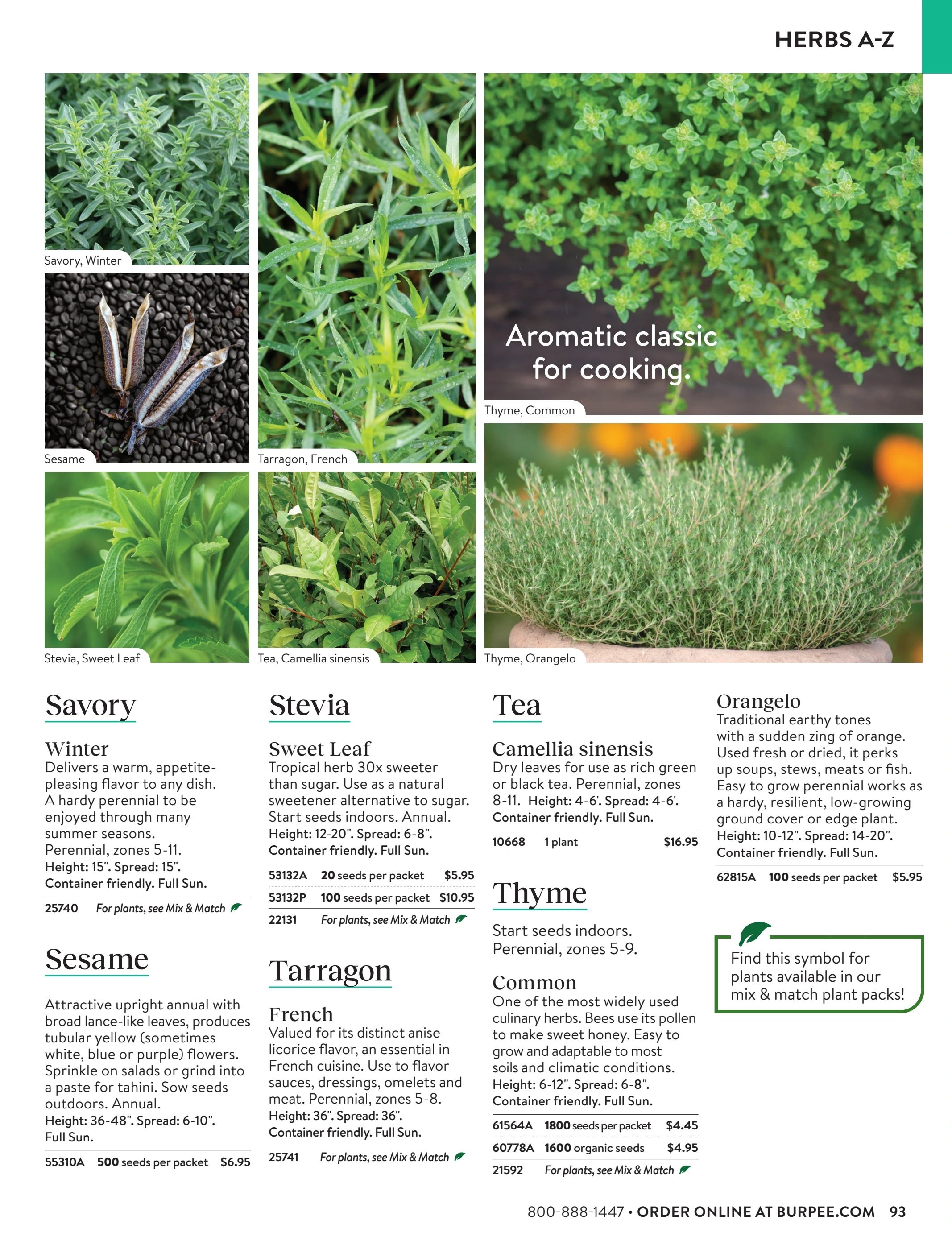 Burpee Annual Seed Catalog Weekly Ad January 1 - December 31, 2026