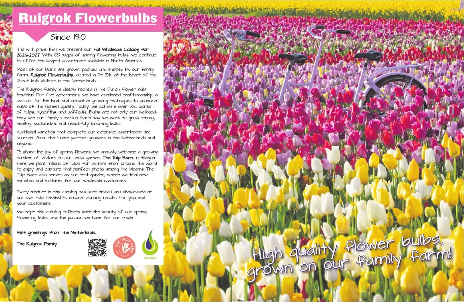 A.D.R. Bulbs Spring Wholesale Bulb Catalog Weekly Ad January 1 - December 31, 2026