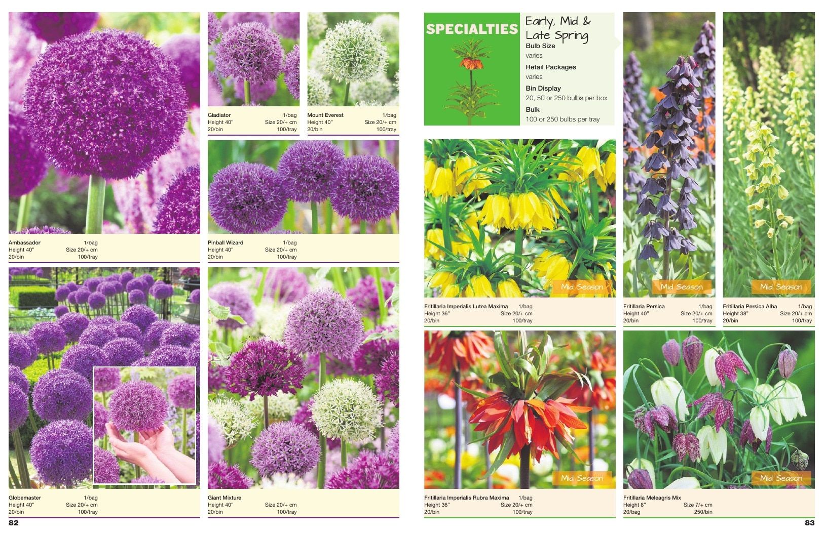 A.D.R. Bulbs Spring Wholesale Bulb Catalog Weekly Ad January 1 - December 31, 2026