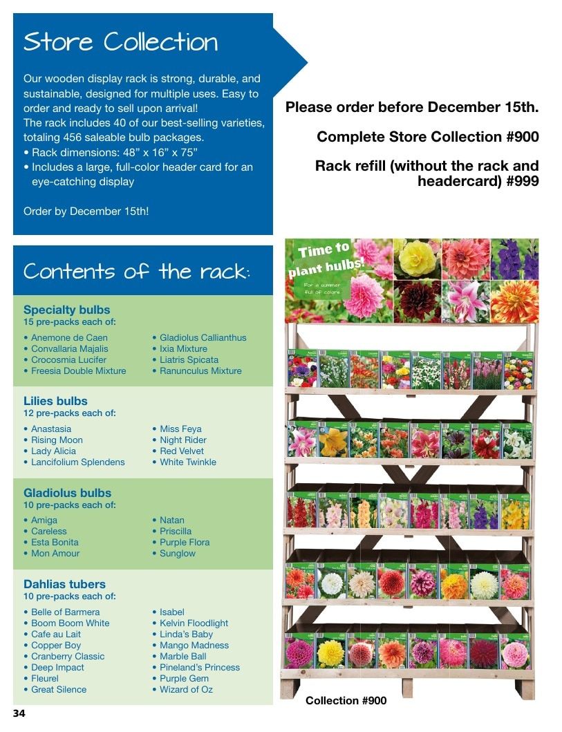 A.D.R. Bulbs Summer Flowering Bulbs Catalog Weekly Ad January 1 - December 31, 2026