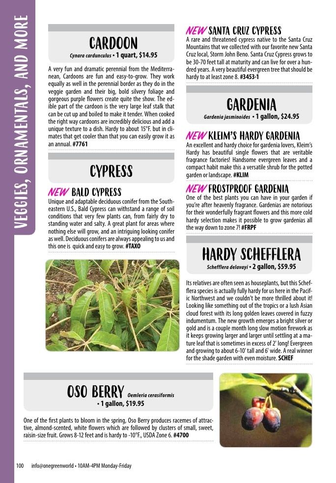 One Green World Annual Catalog Weekly Ad January 1 - December 31, 2026