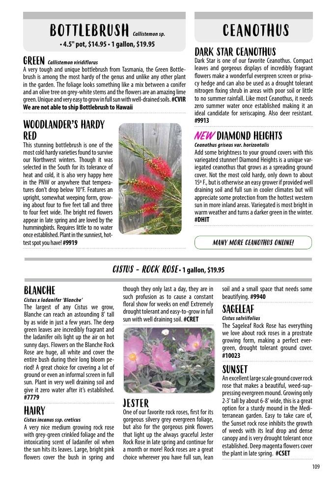 One Green World Annual Catalog Weekly Ad January 1 - December 31, 2026