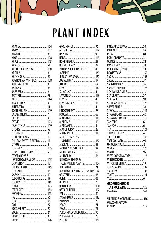 One Green World Annual Catalog Weekly Ad January 1 - December 31, 2026