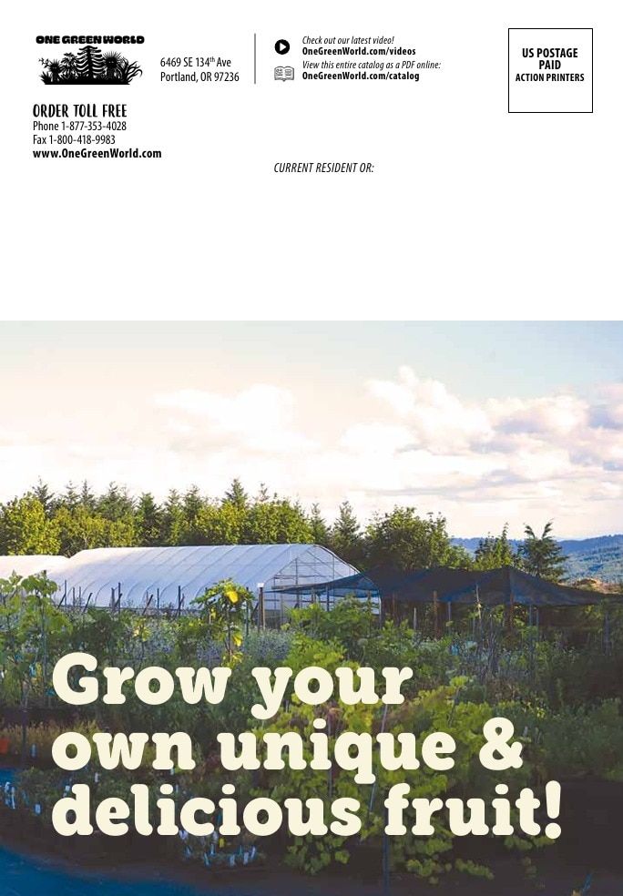 One Green World Annual Catalog Weekly Ad January 1 - December 31, 2026