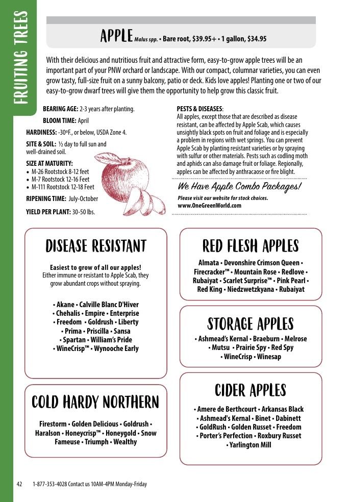 One Green World Annual Catalog Weekly Ad January 1 - December 31, 2026
