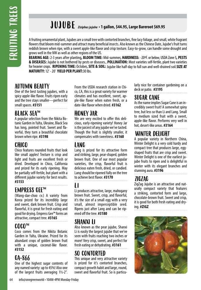 One Green World Annual Catalog Weekly Ad January 1 - December 31, 2026