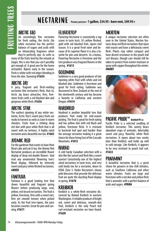 One Green World Annual Catalog Weekly Ad January 1 - December 31, 2026