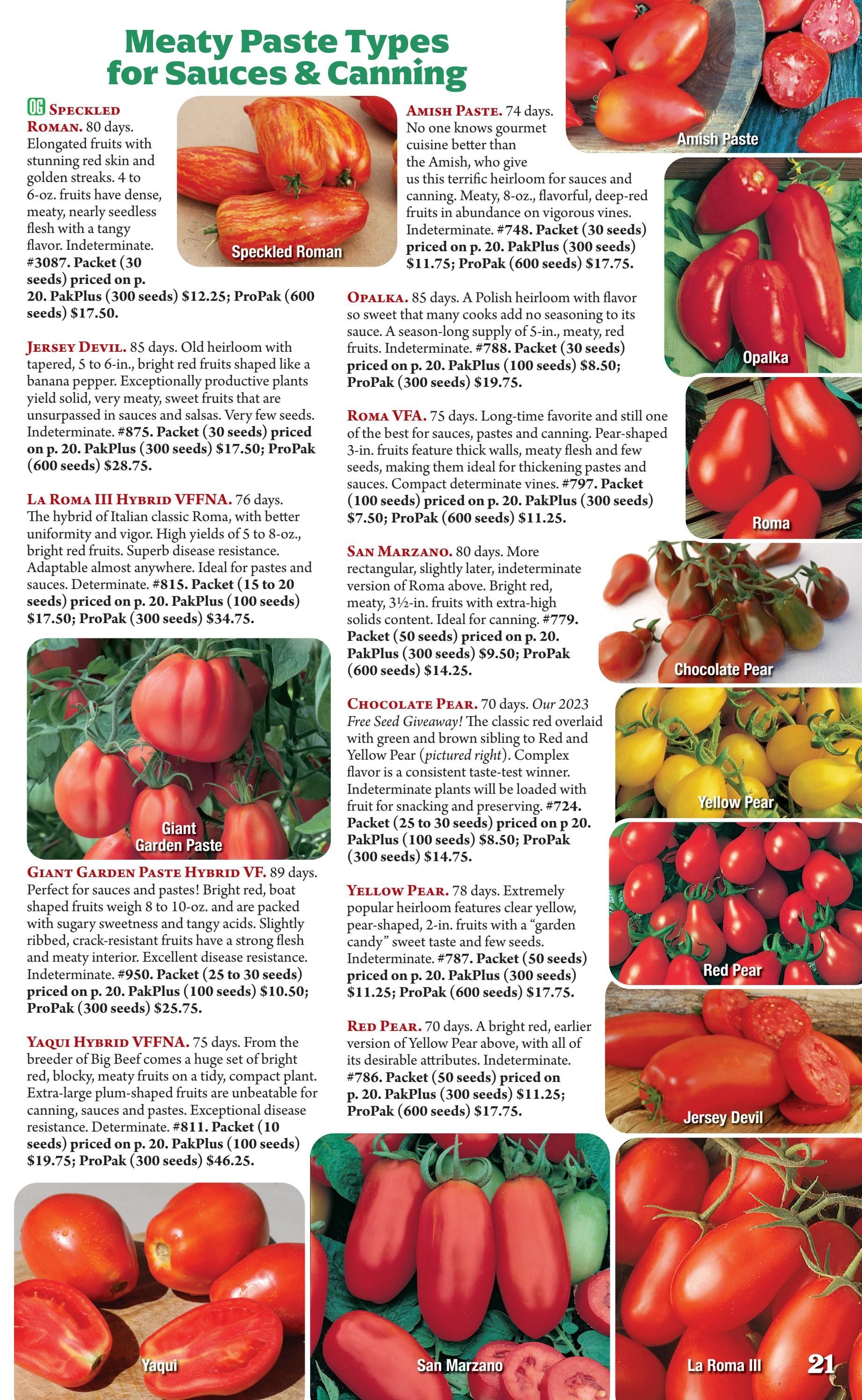 Seeds 'n Such Annual Seed Catalog Weekly Ad January 1 - December 31, 2026