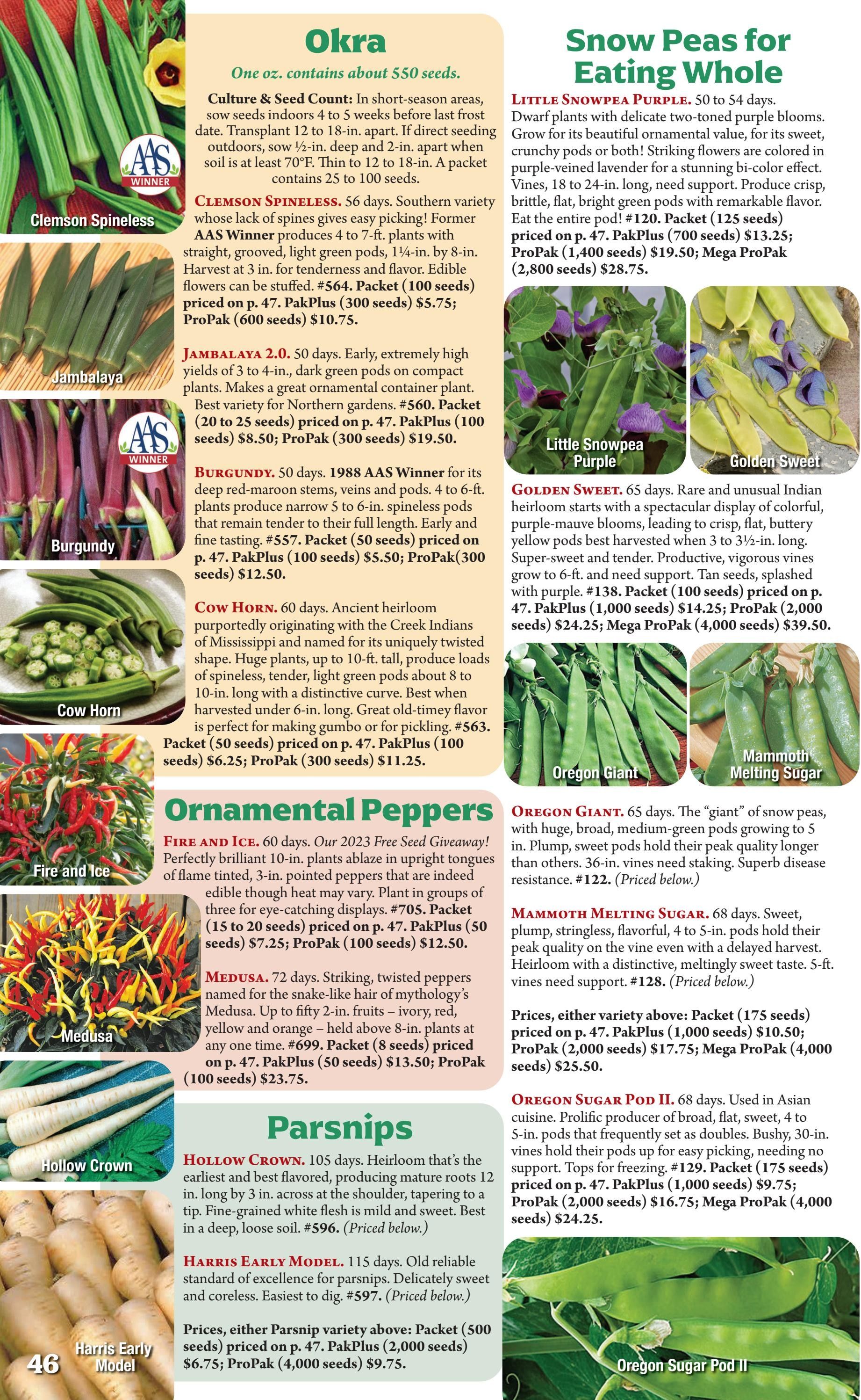 Seeds 'n Such Annual Seed Catalog Weekly Ad January 1 - December 31, 2026