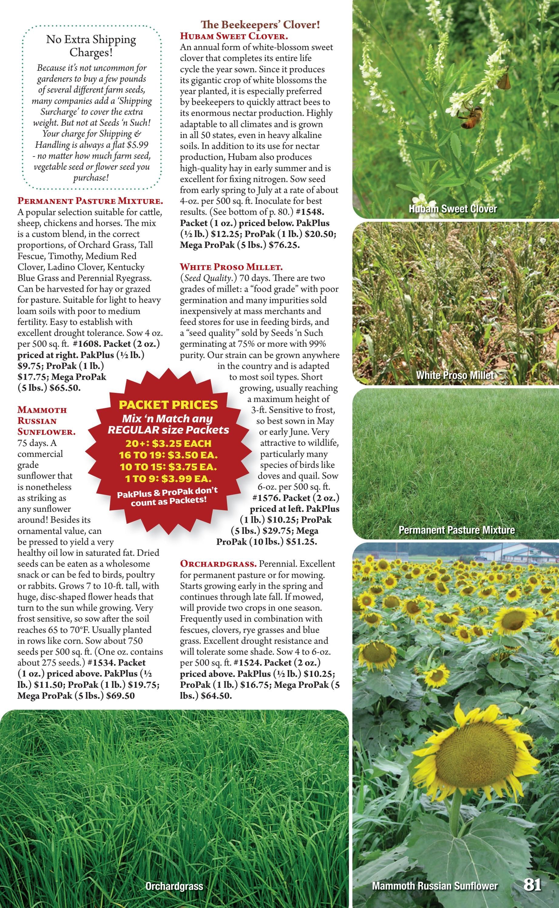 Seeds 'n Such Annual Seed Catalog Weekly Ad January 1 - December 31, 2026