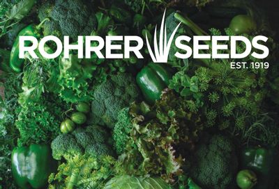 Rohrer Seeds Annual Seed Catalog Weekly Ad January 1 - December 31, 2026