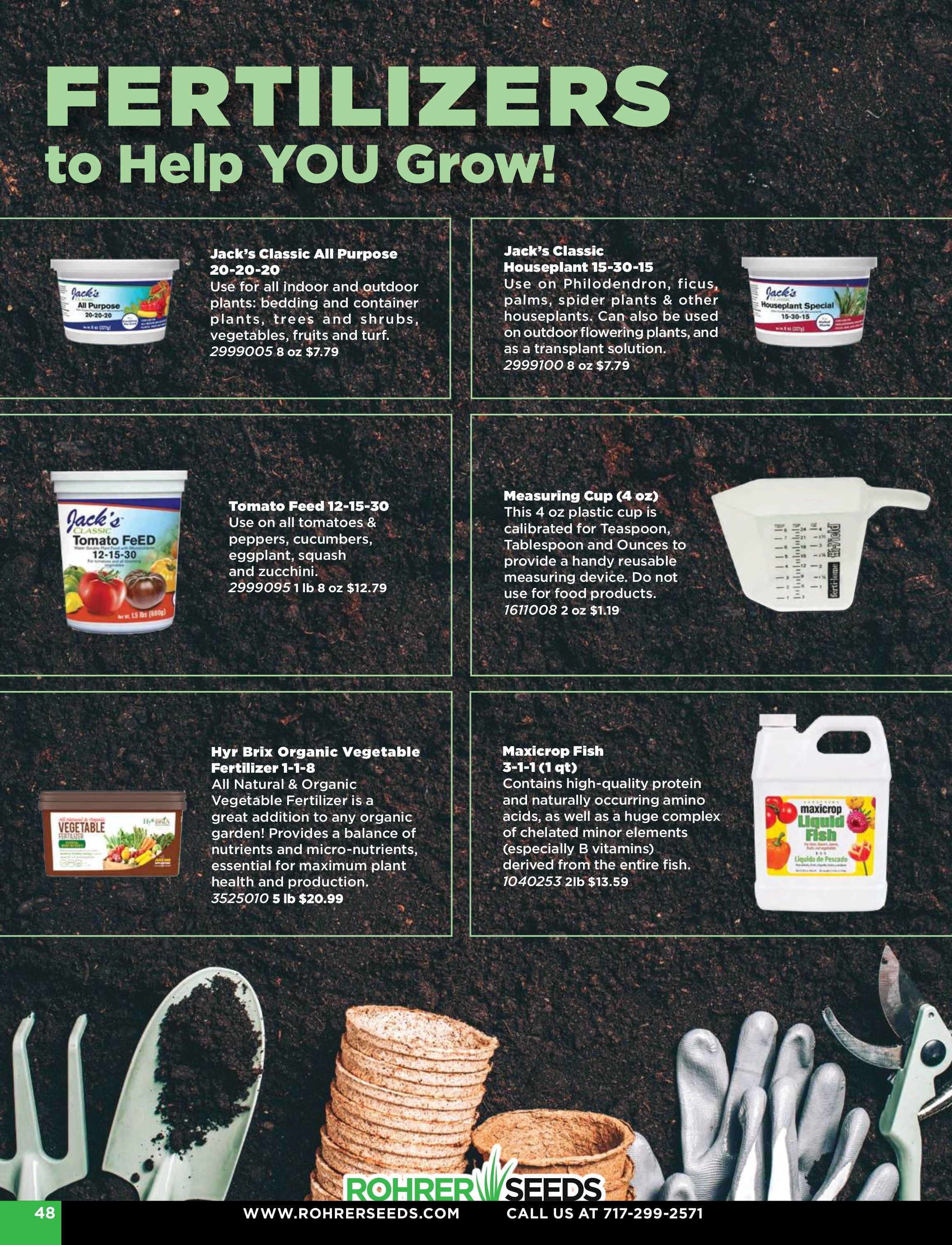 Rohrer Seeds Annual Seed Catalog Weekly Ad January 1 - December 31, 2026