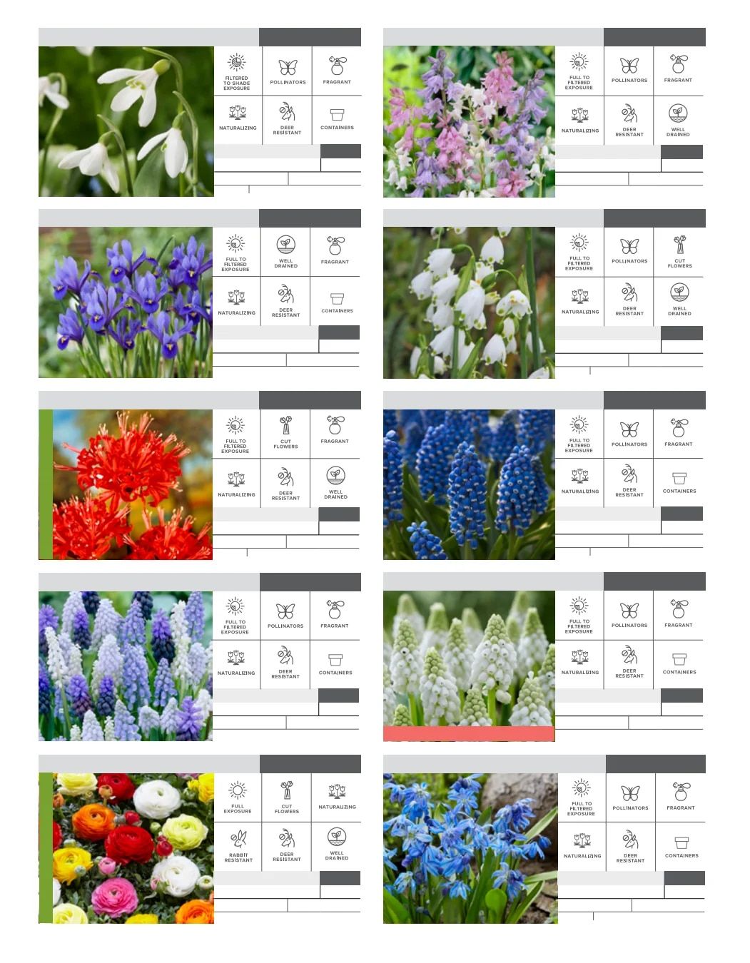 SiteOne Landscape Supply Spring Bulb Catalog Weekly Ad January 1 - December 31, 2026