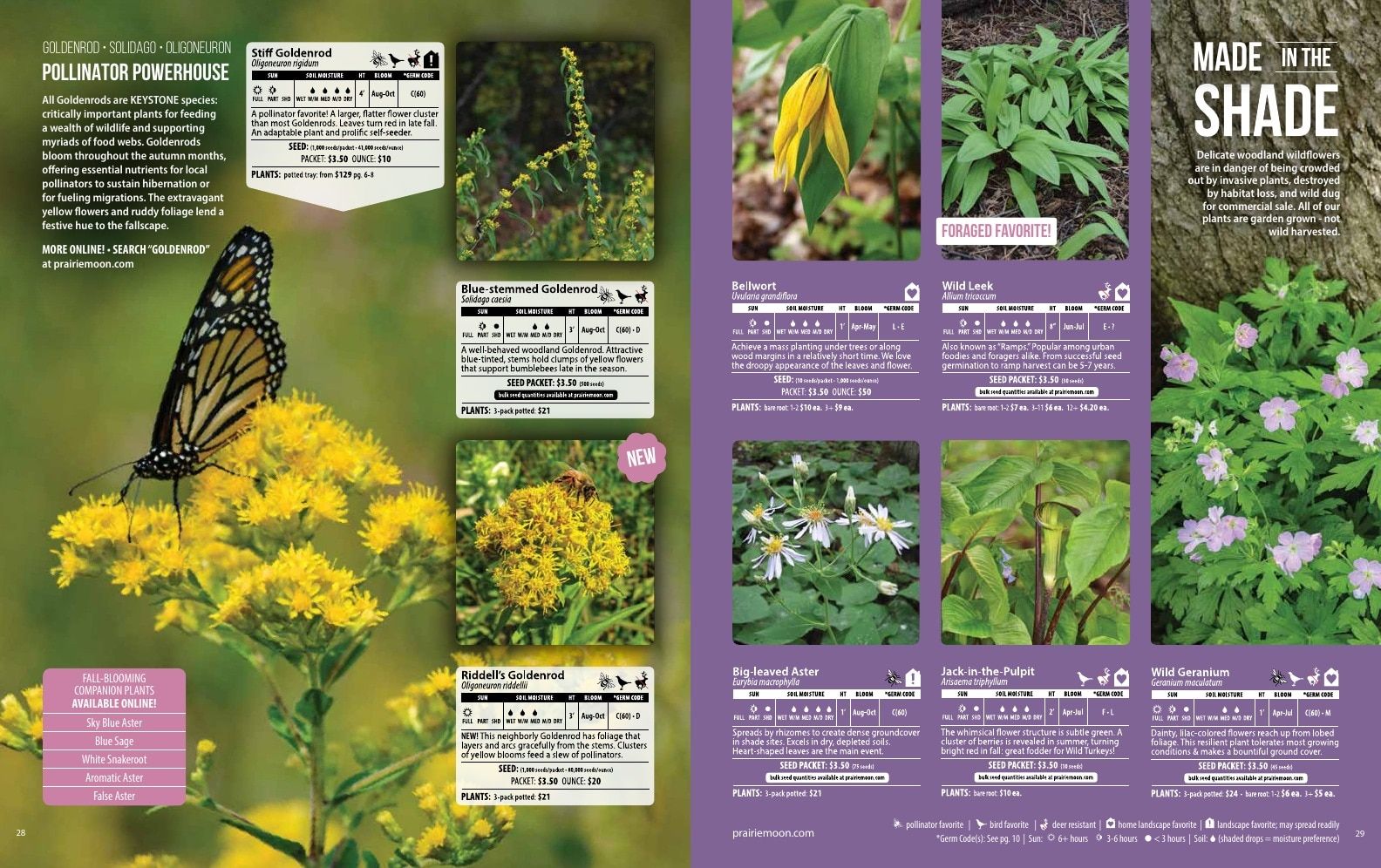 Prairie Moon Nursery Spring Catalog Weekly Ad January 1 - December 31, 2026