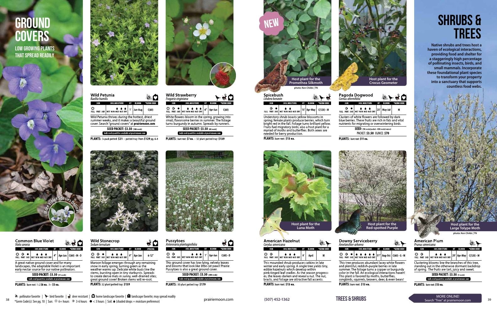 Prairie Moon Nursery Spring Catalog Weekly Ad January 1 - December 31, 2026