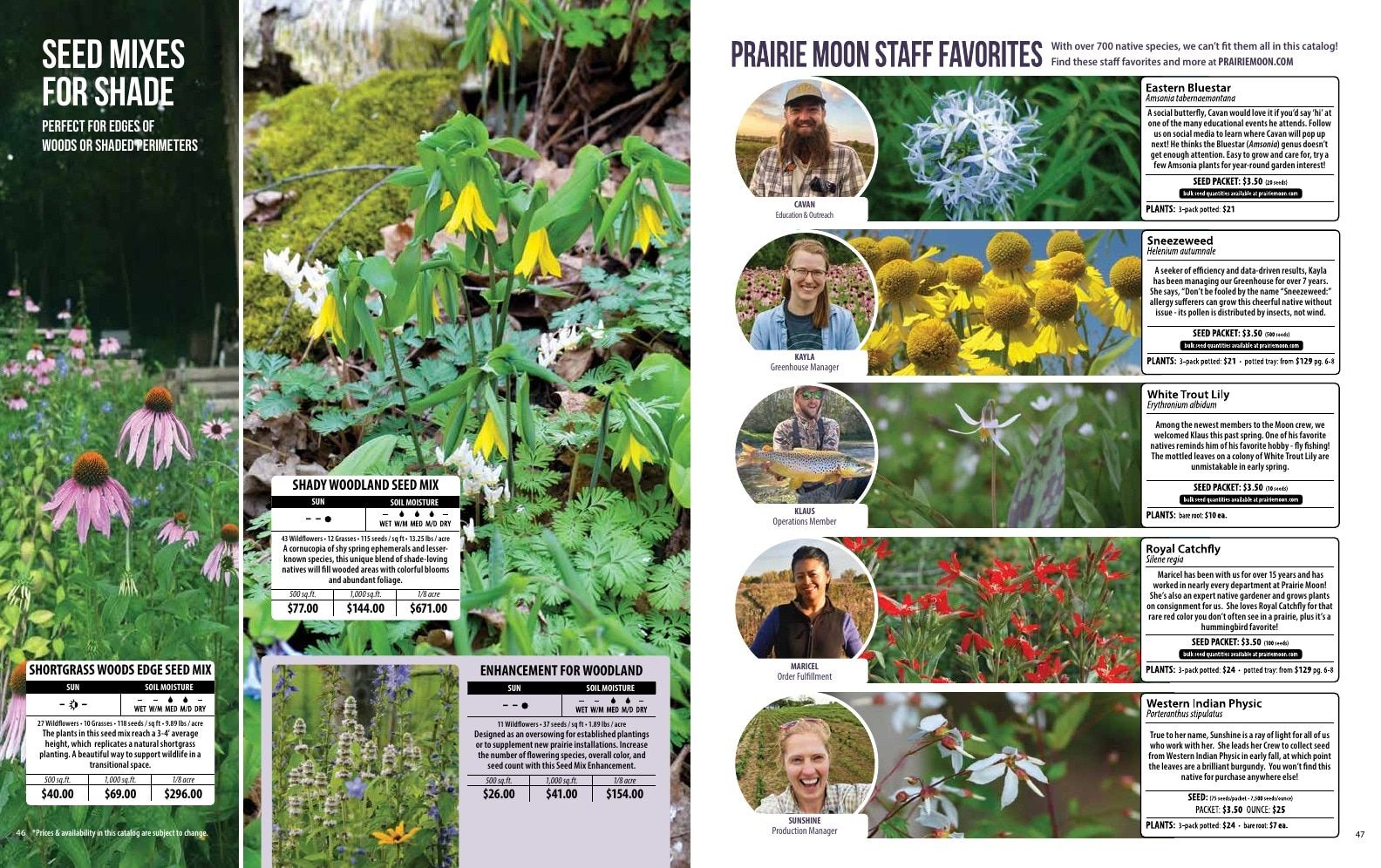 Prairie Moon Nursery Spring Catalog Weekly Ad January 1 - December 31, 2026