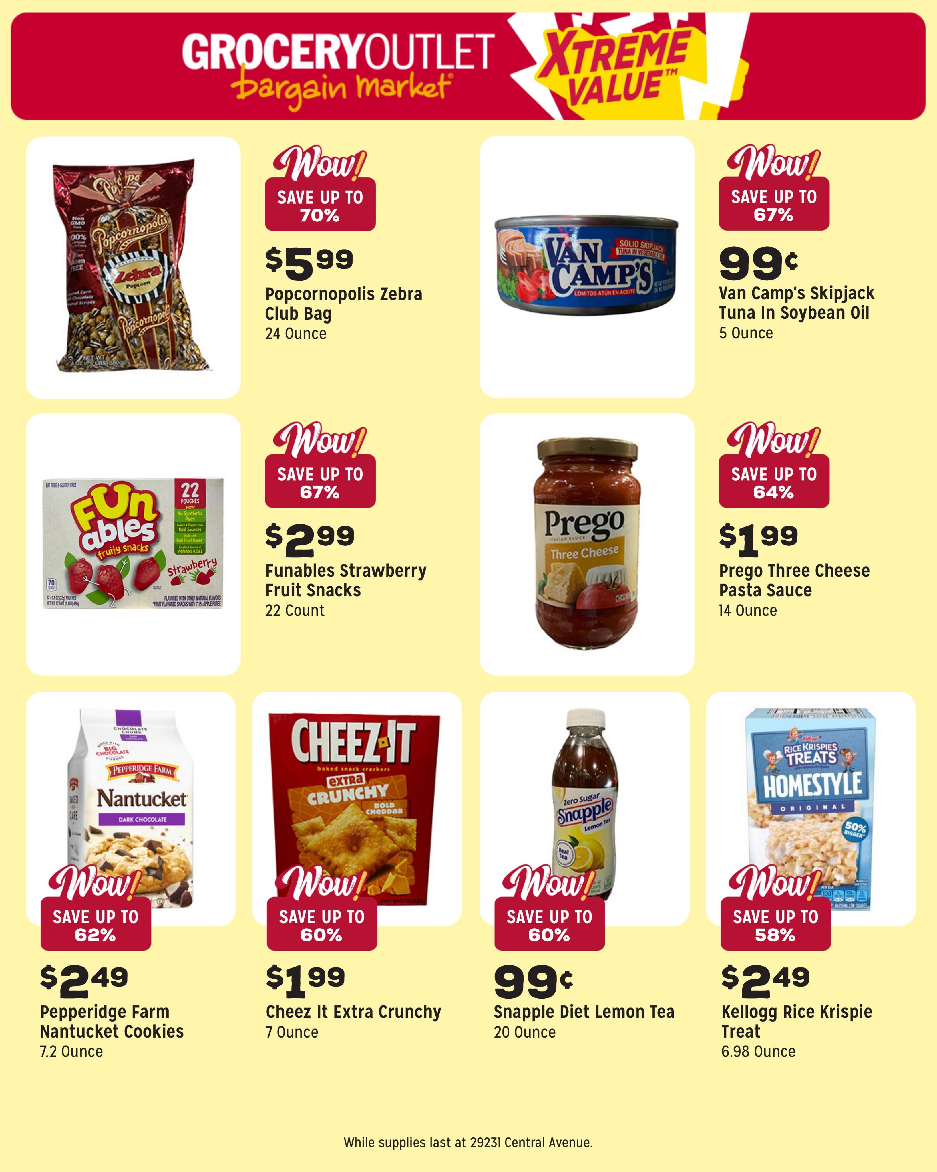 Grocery Outlet (Perris Area, CA) Weekly Ad August 12 - 18, 2026