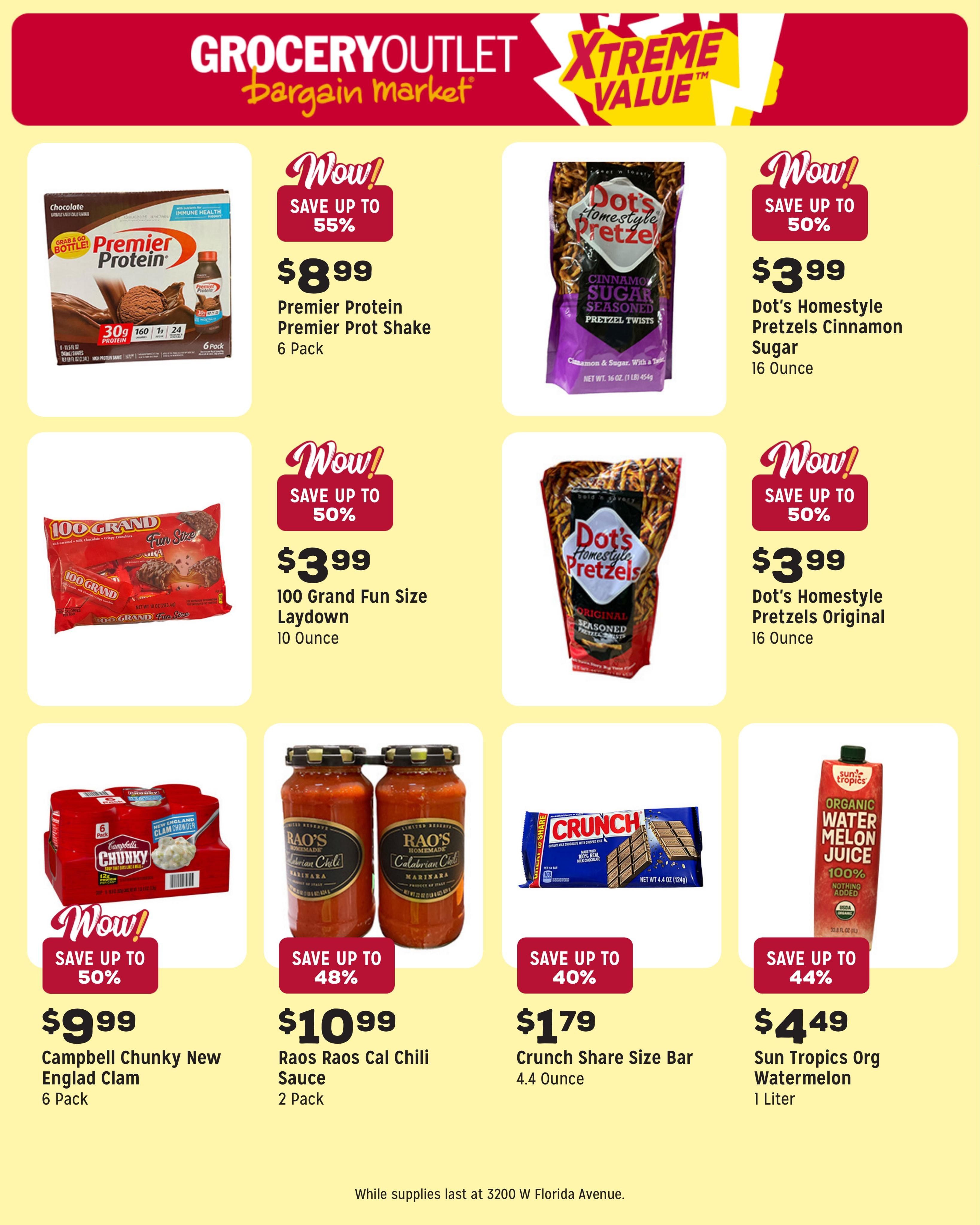 Grocery Outlet (Nuevo–Hemet Area, CA) Weekly Ad August 12 - 18, 2026