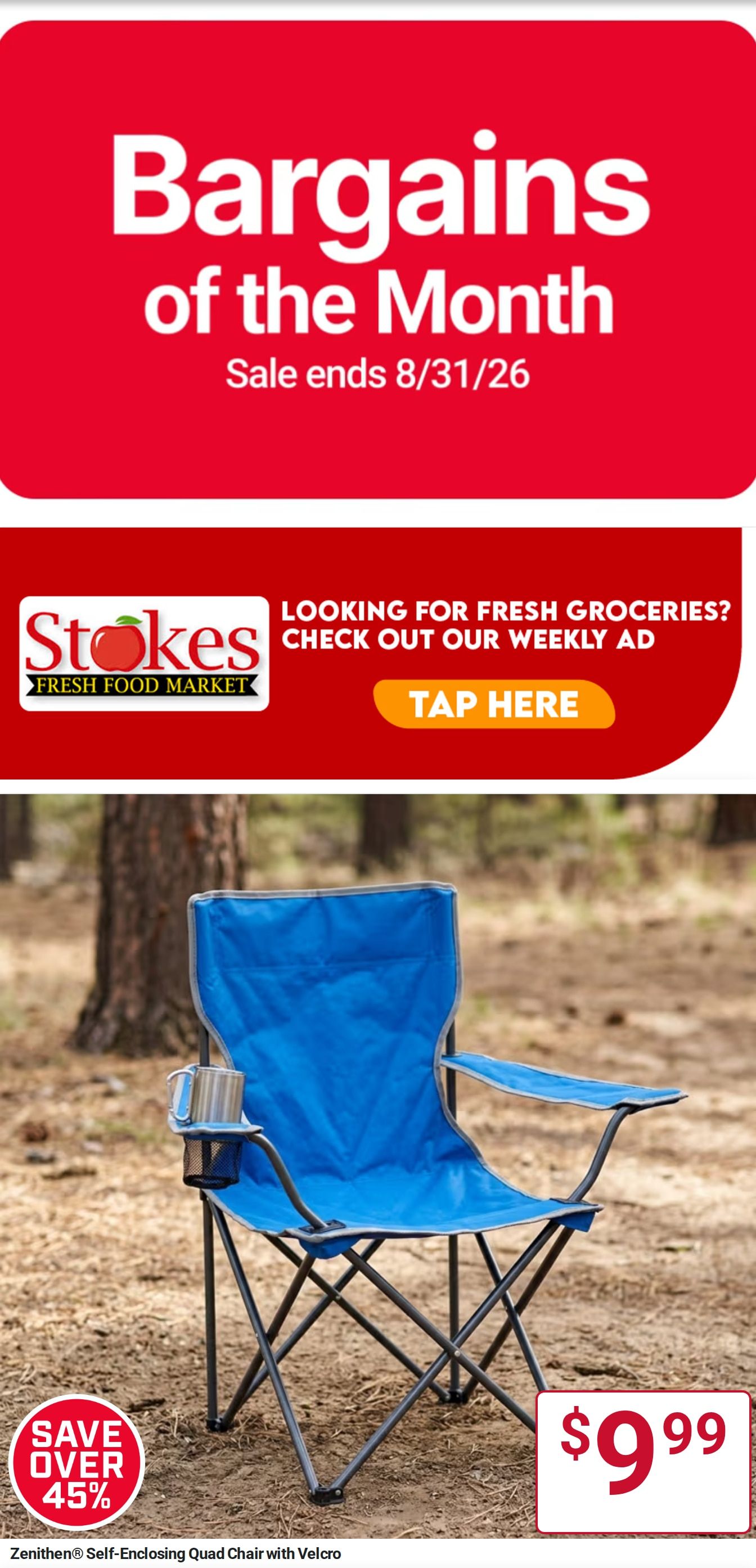 Stokes True Value (Idaho, Montana) Weekly Ad August 1 - 31, 2026