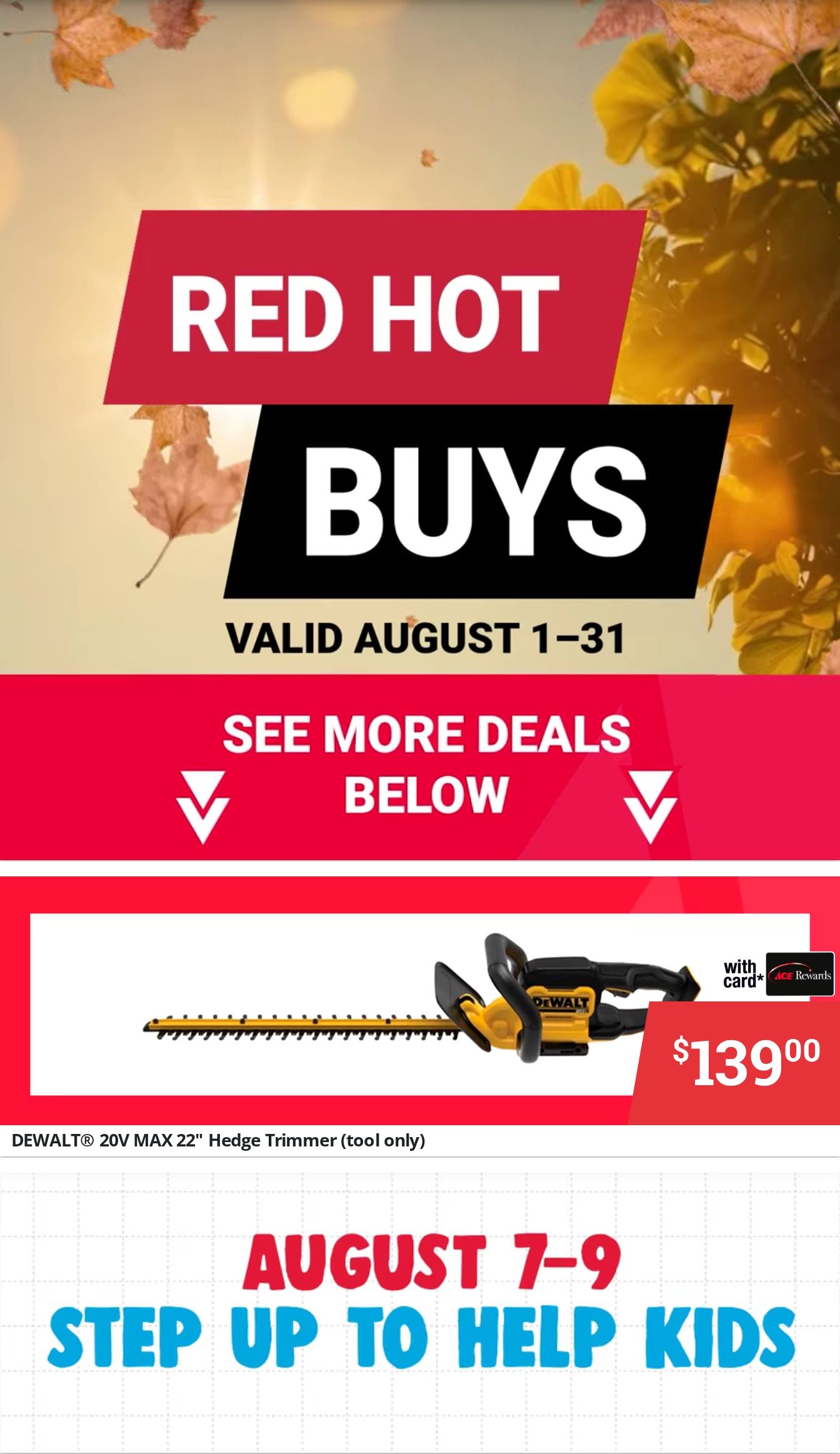 Aberdeen Ace Hardware Weekly Ad August 1 - 31, 2026
