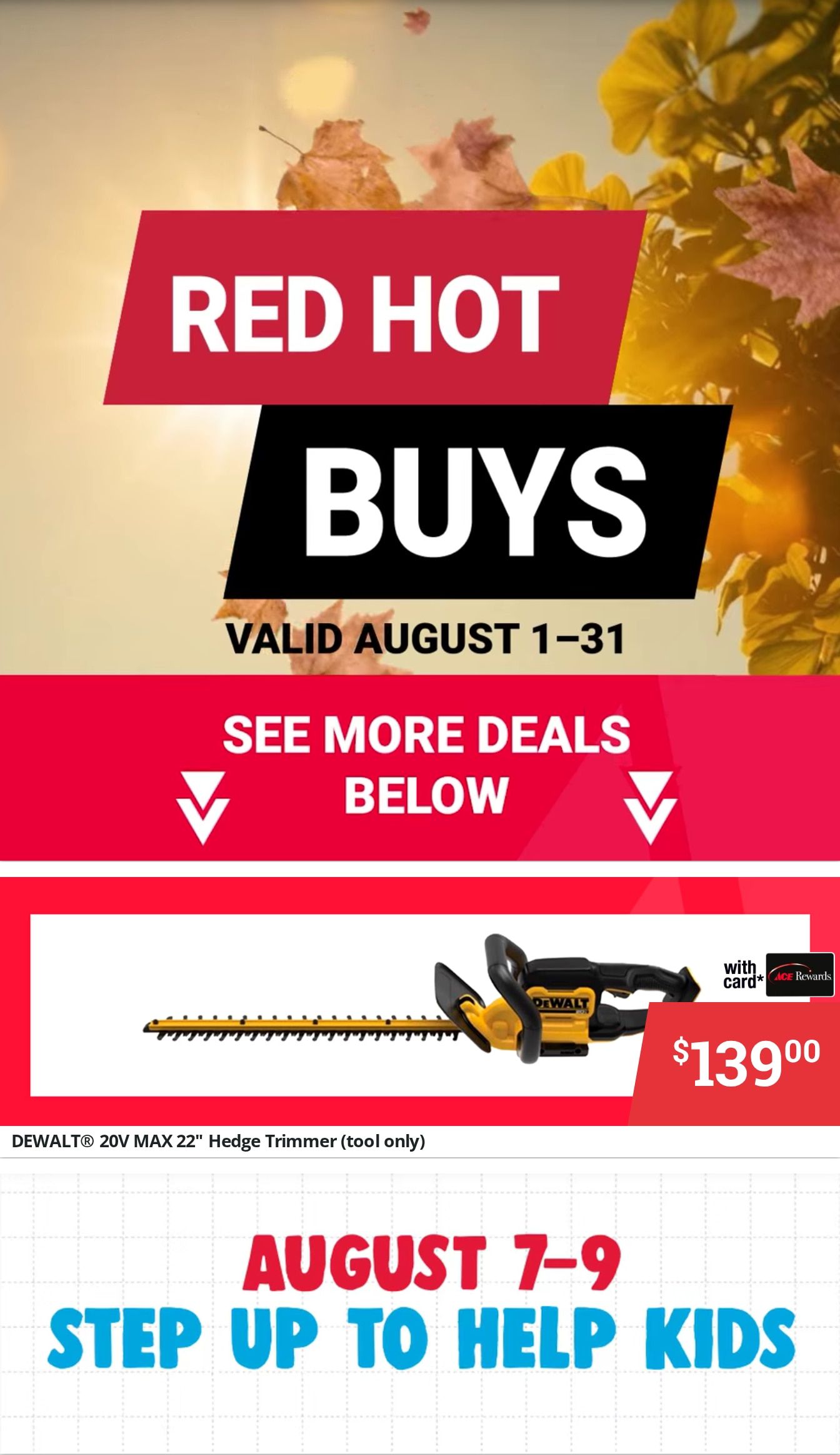 Aberdeen Ace Hardware Weekly Ad August 1 - 31, 2026