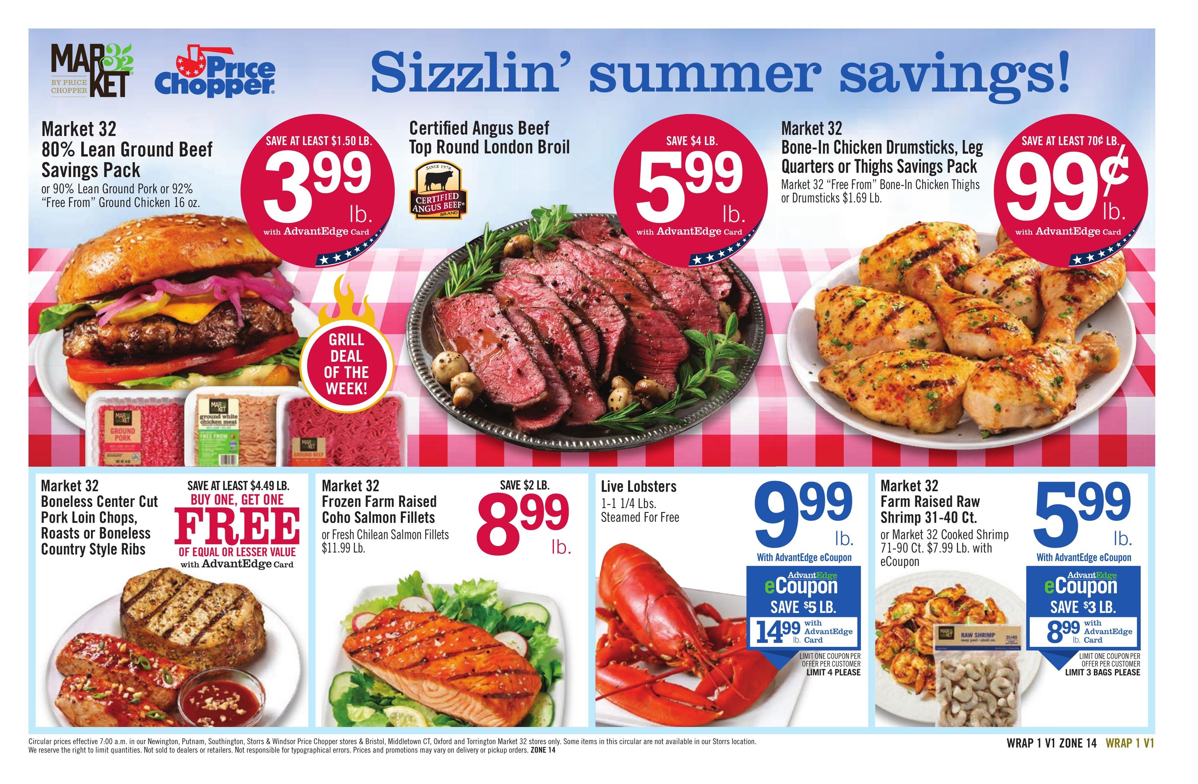 Price Chopper (New Haven–Waterbury Area, CT–MA) Weekly Ad August 16 - 22, 2026