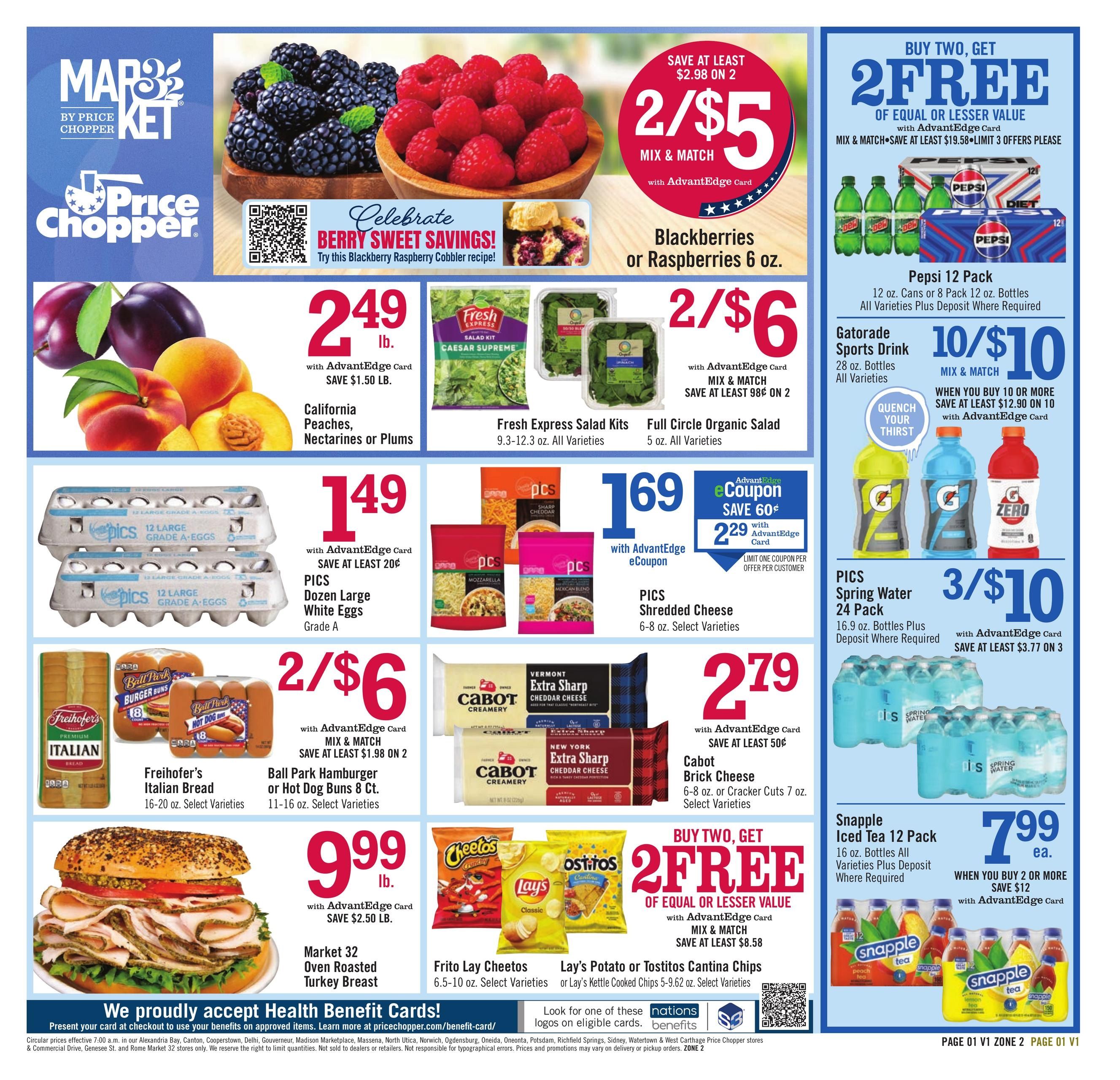 Price Chopper (NY) Weekly Ad August 16 - 22, 2026