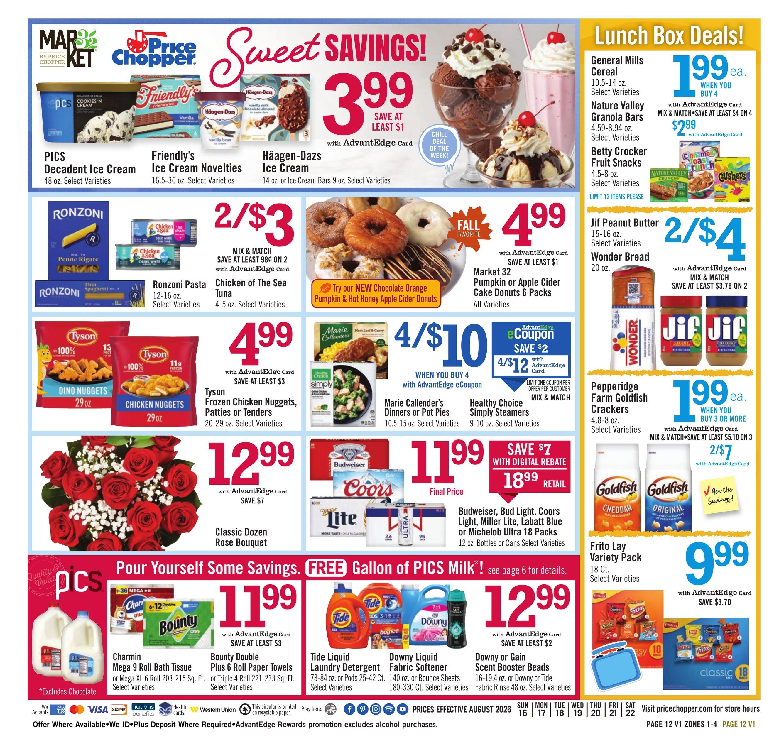 Price Chopper (NY) Weekly Ad August 16 - 22, 2026