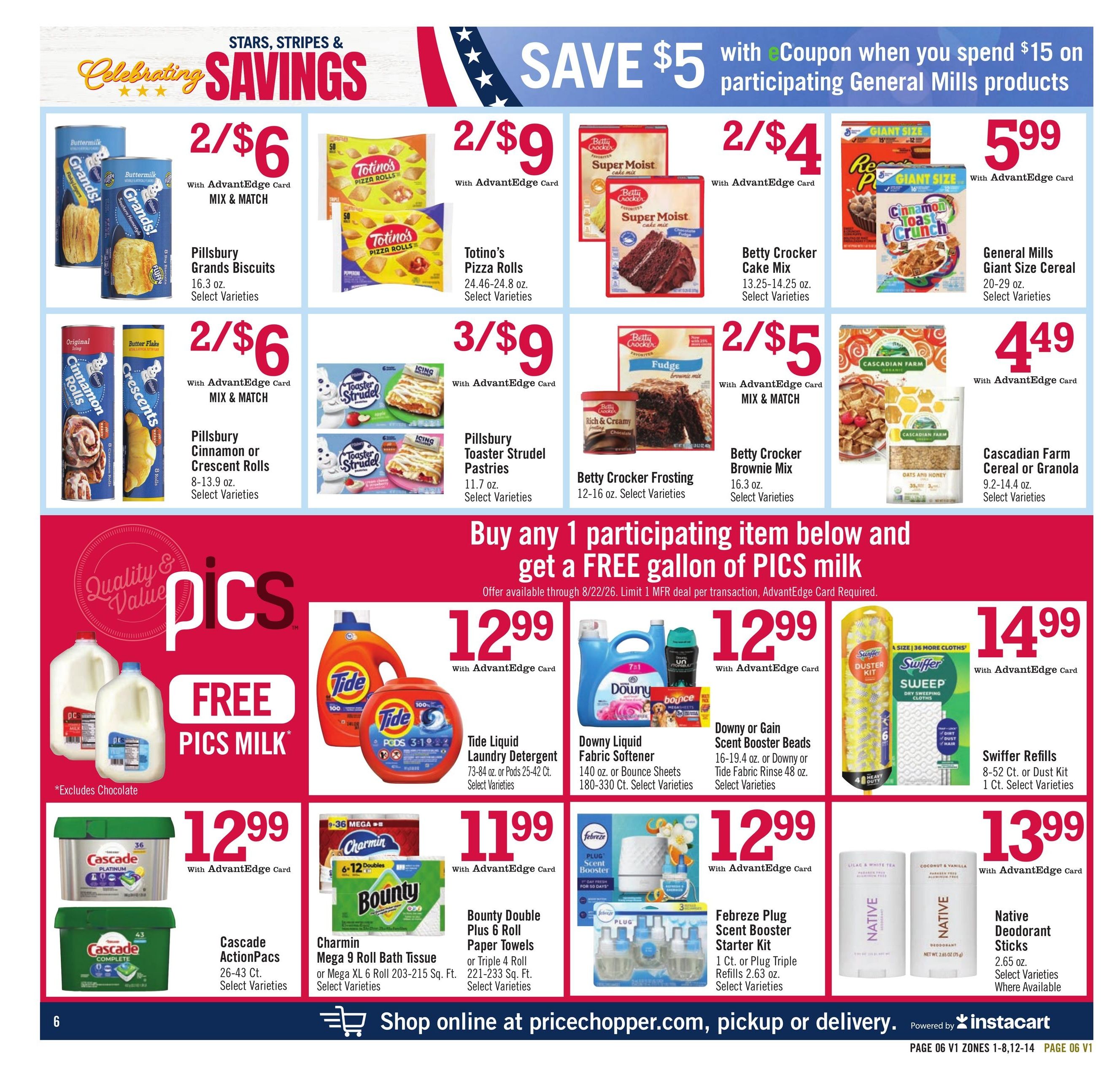 Price Chopper (NY) Weekly Ad August 16 - 22, 2026