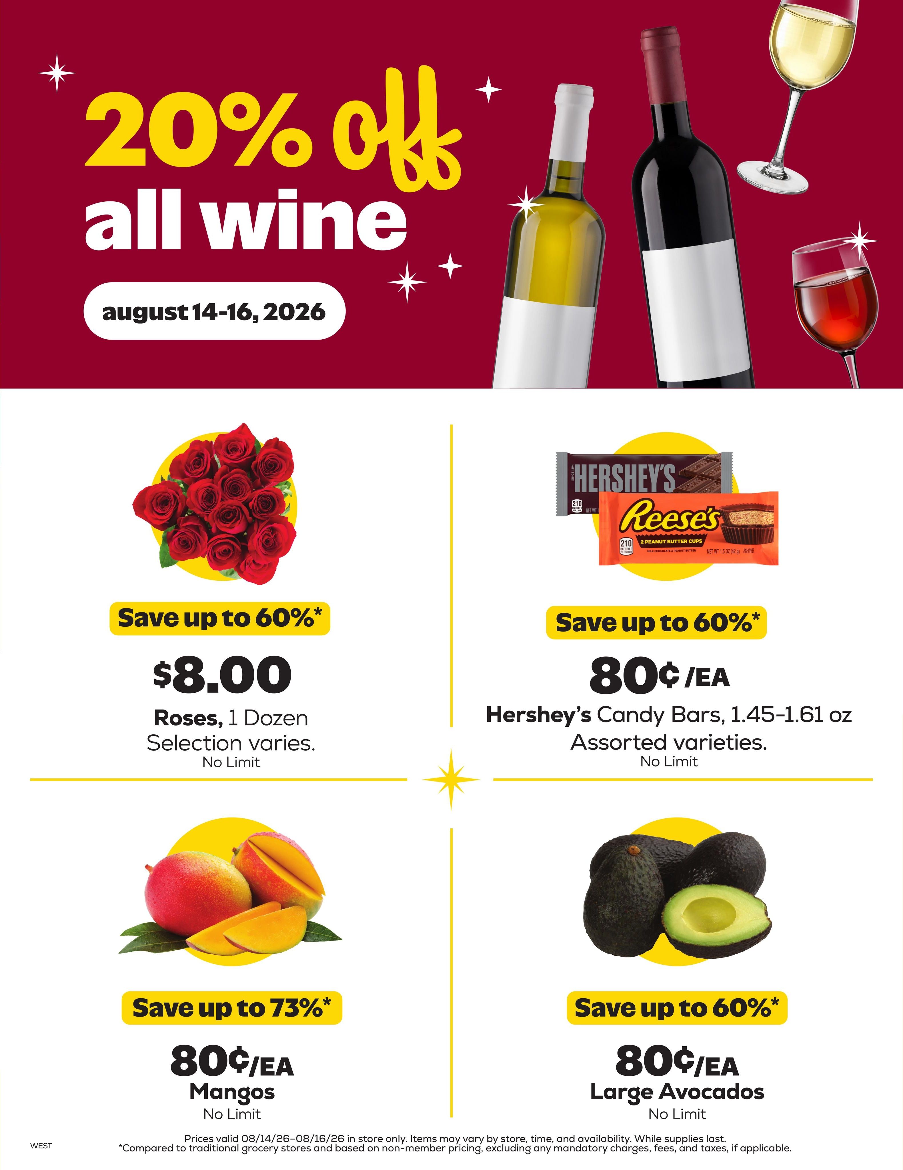 Grocery Outlet (Anatone–Asotin Area, ID–WA) Weekly Ad August 12 - 18, 2026