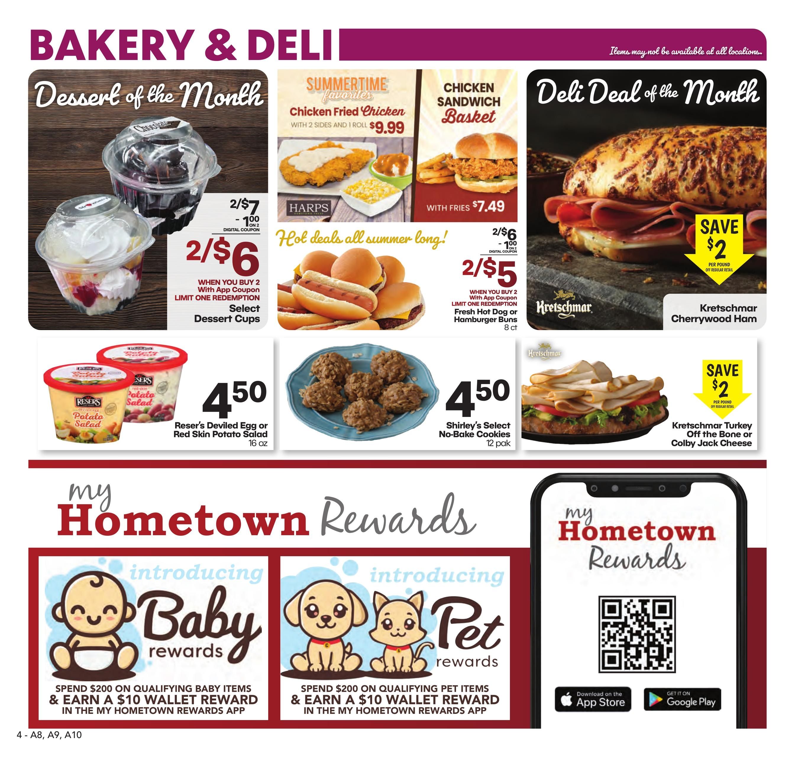 Harps Foods (Kaw City Area, OK) Weekly Ad August 12 - 18, 2026