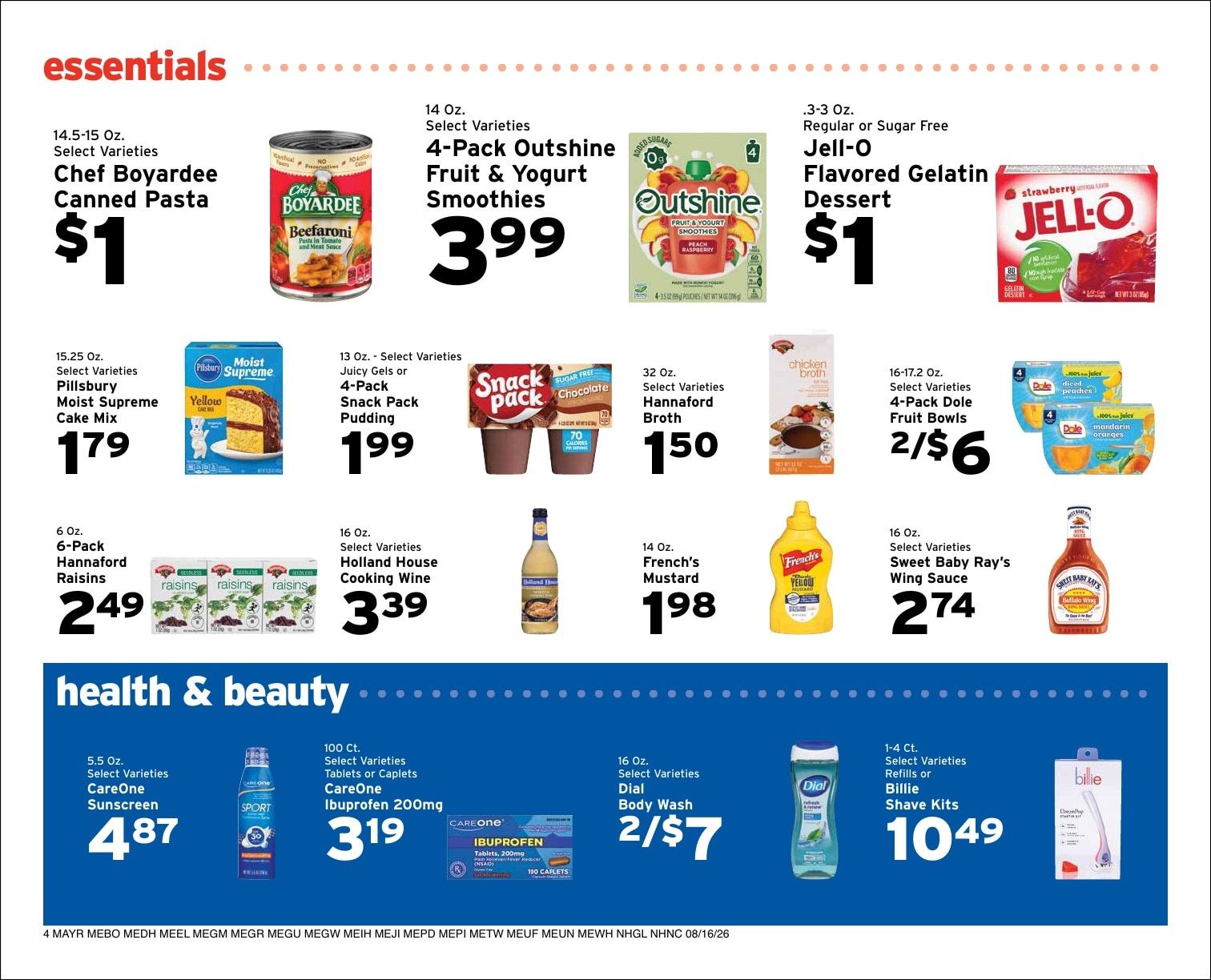 Graves' Shop 'n Save Weekly Ad August 16 - 22, 2026