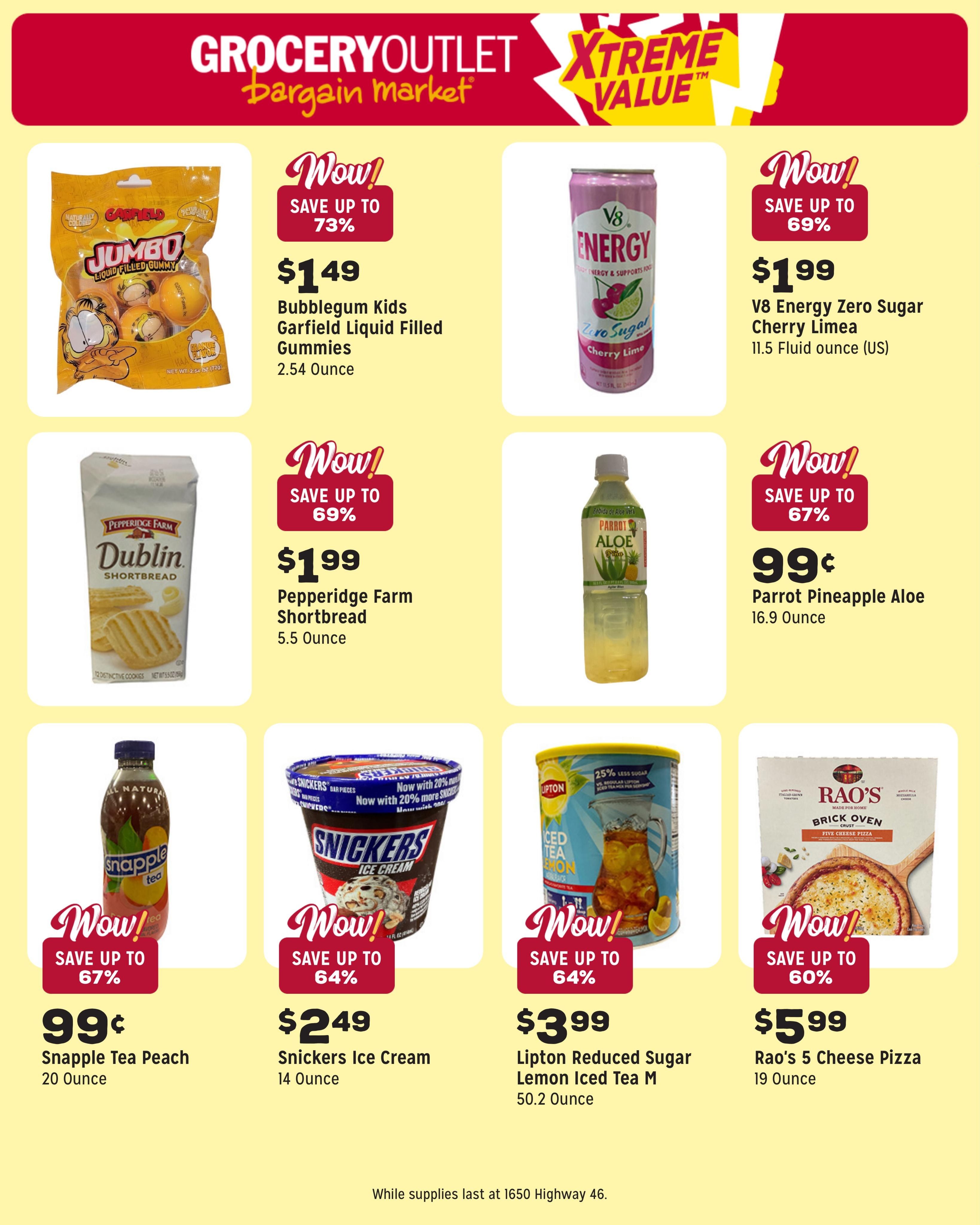 Grocery Outlet (Shafter–Mc Farland Area, CA) Weekly Ad August 12 - 18, 2026