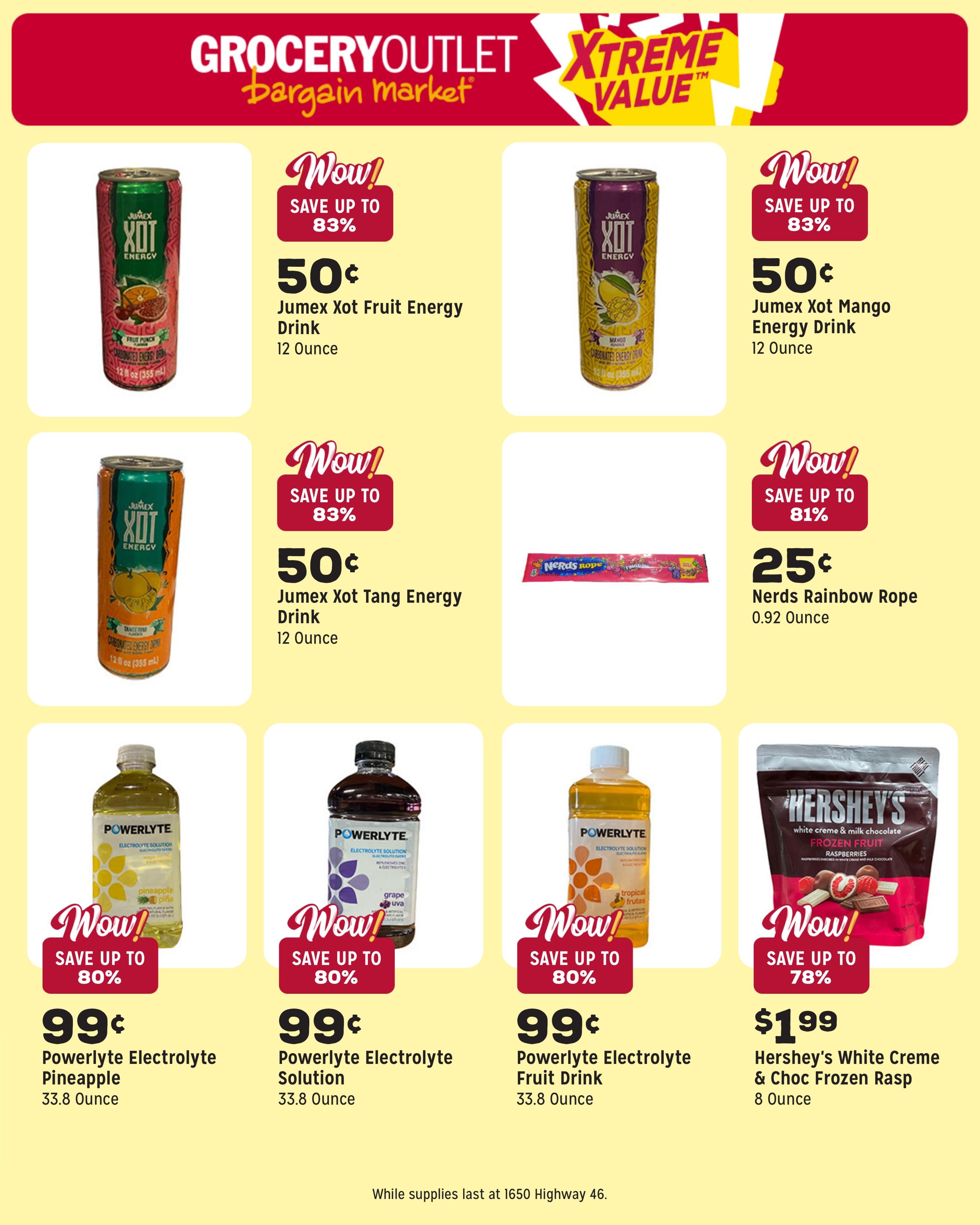 Grocery Outlet (Shafter–Mc Farland Area, CA) Weekly Ad August 12 - 18, 2026
