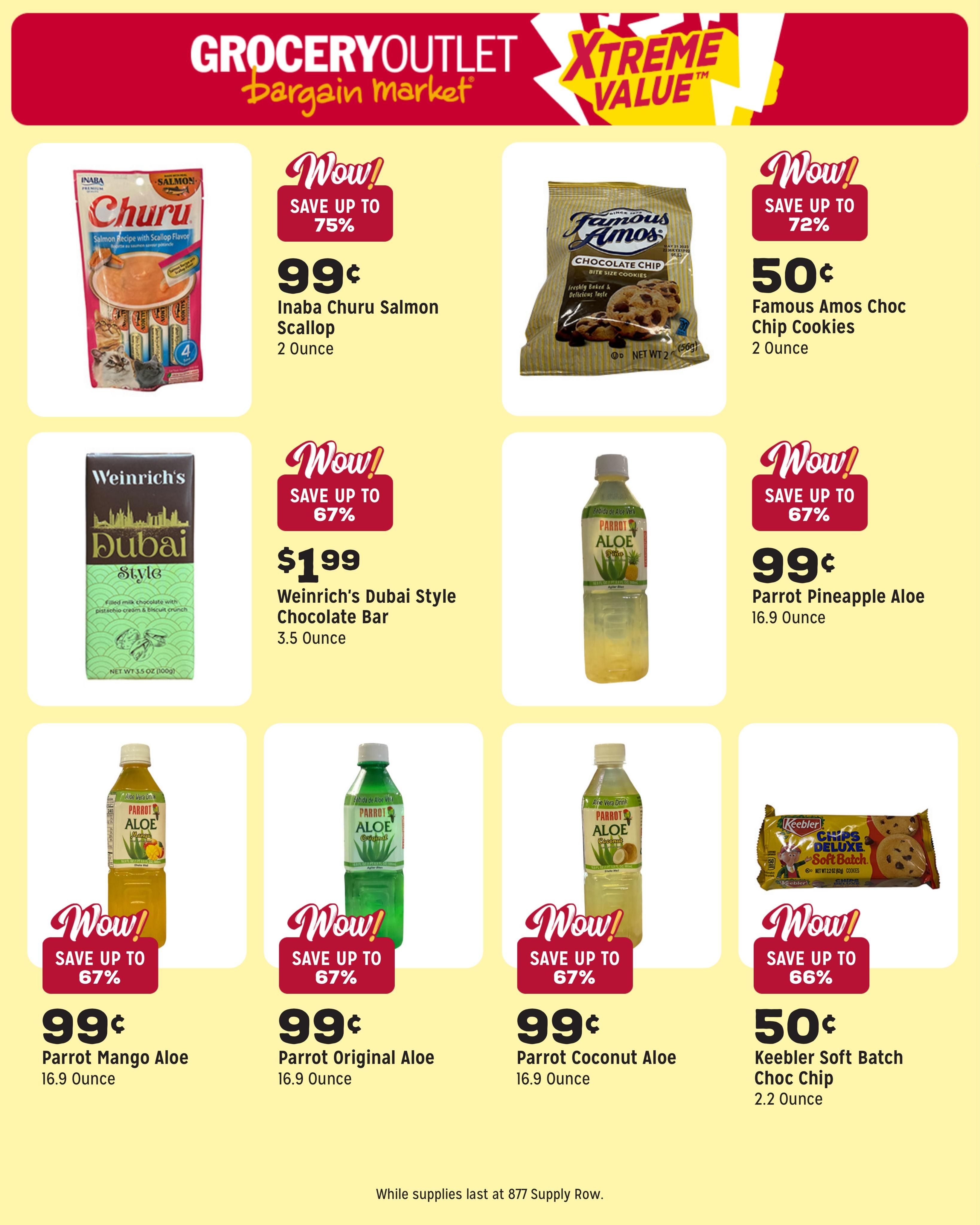 Grocery Outlet (Tupman Area, CA) Weekly Ad August 12 - 18, 2026