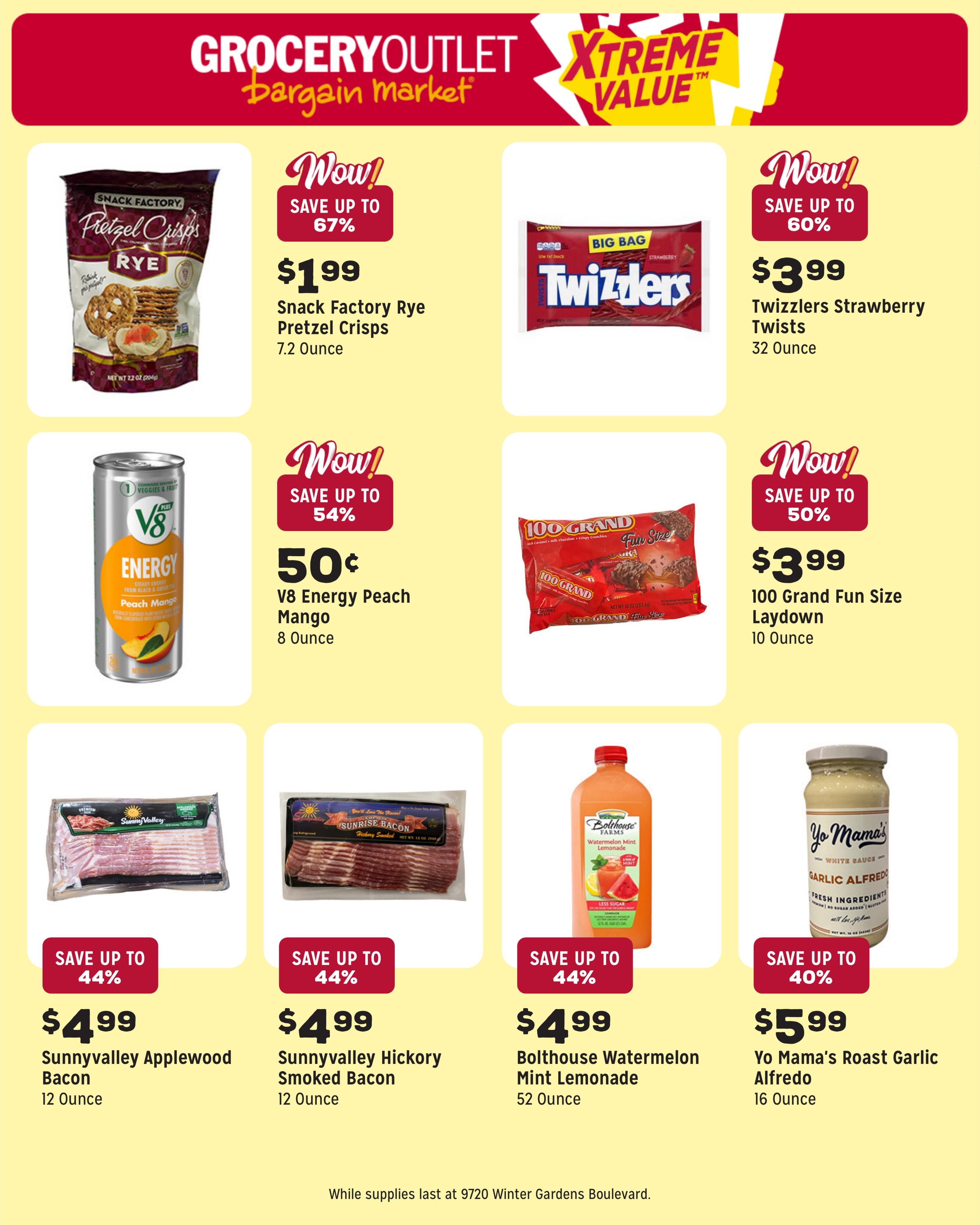 Grocery Outlet (Alpine–Lakeside Area, CA) Weekly Ad August 12 - 18, 2026