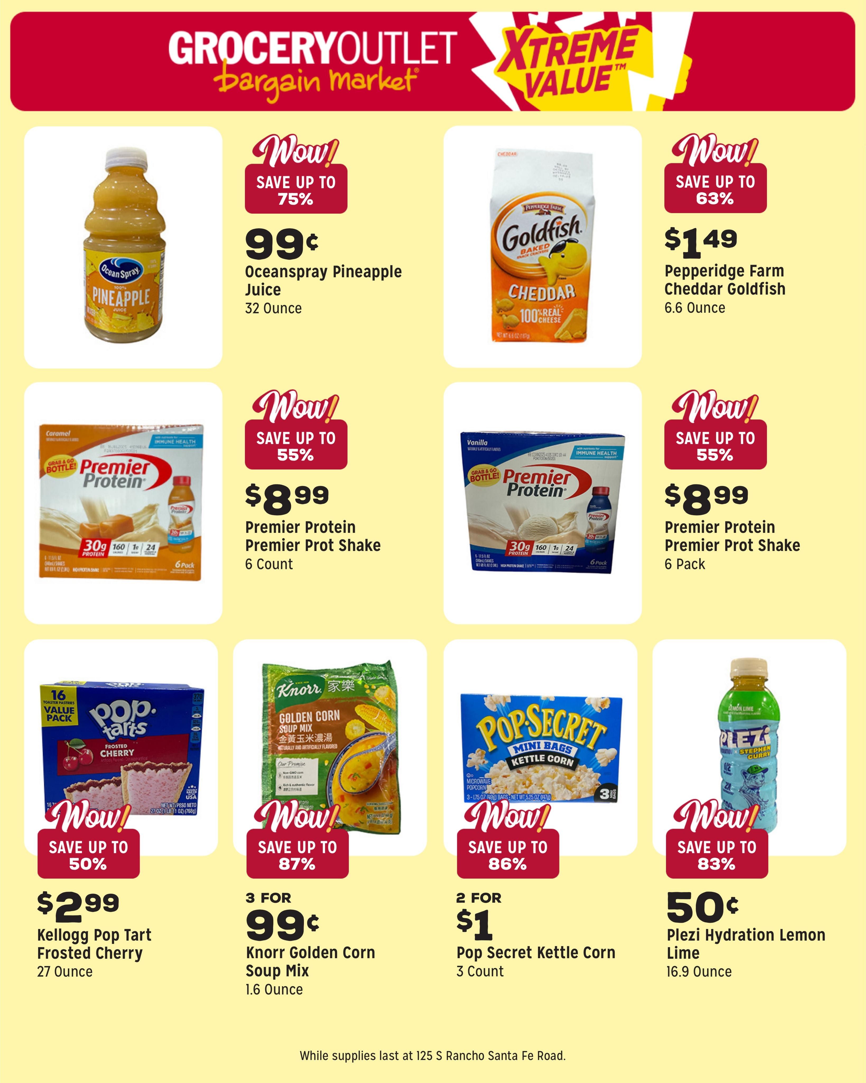 Grocery Outlet (San Marcos Area, CA) Weekly Ad August 12 - 18, 2026
