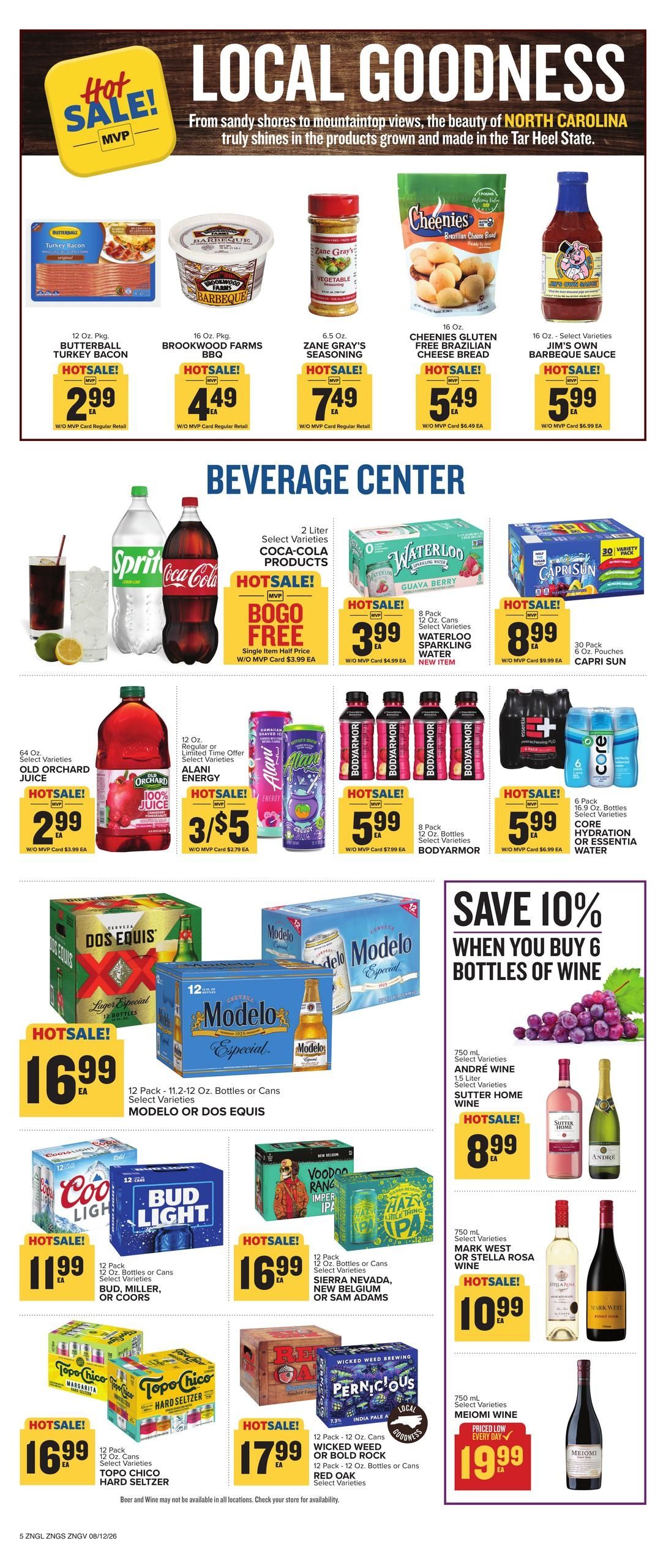 Food Lion (East Flat Rock–Flat Rock Area, NC) Weekly Ad August 12 - 18, 2026