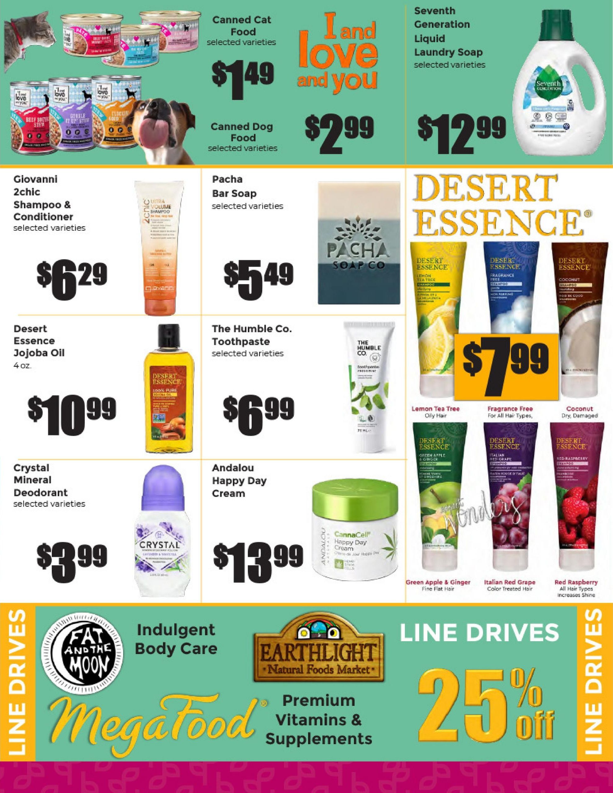 Earthlight Natural Foods Weekly Ad August 1 - 31, 2026