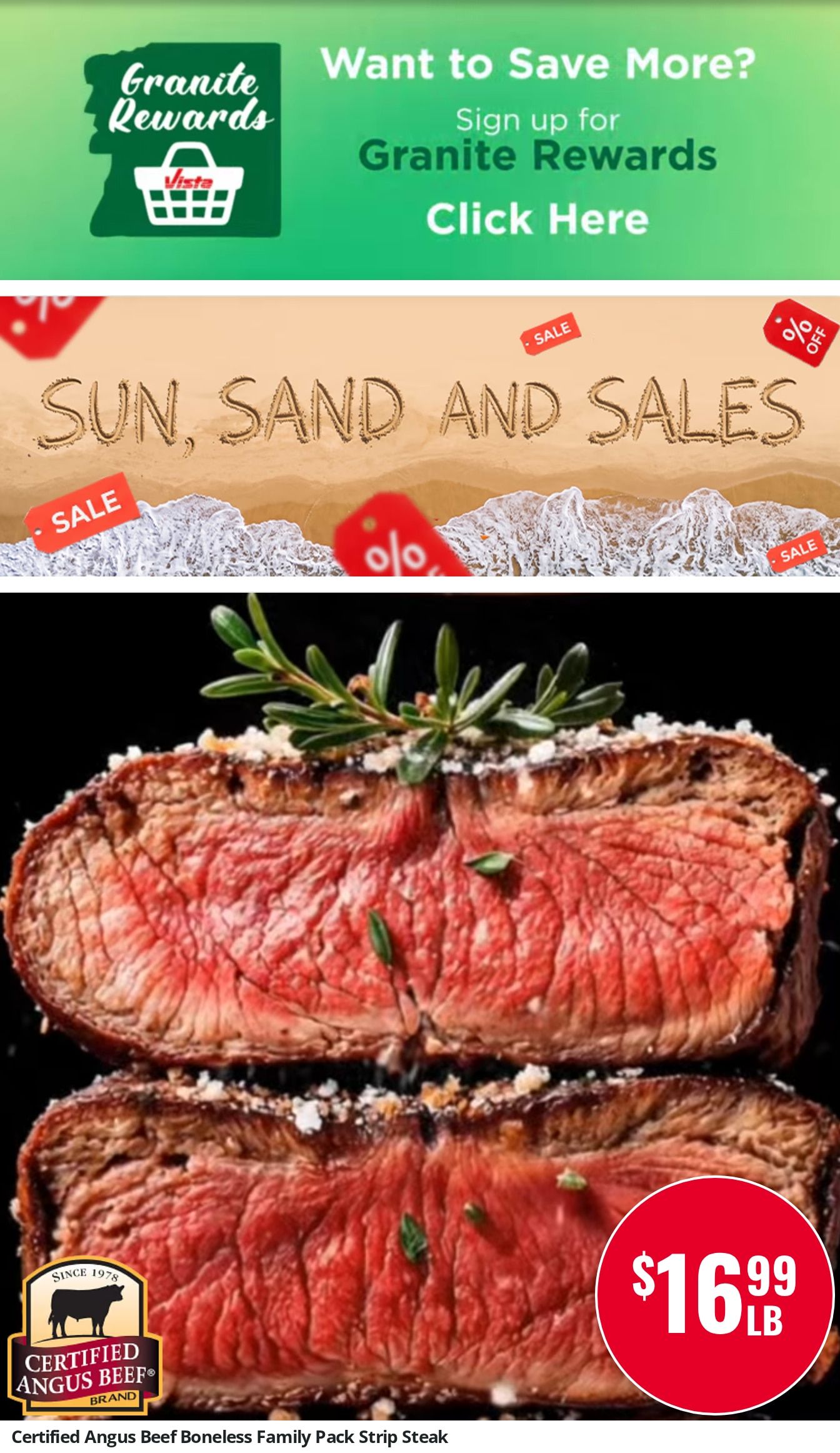 Vista Foods Weekly Ad August 14 - 20, 2026