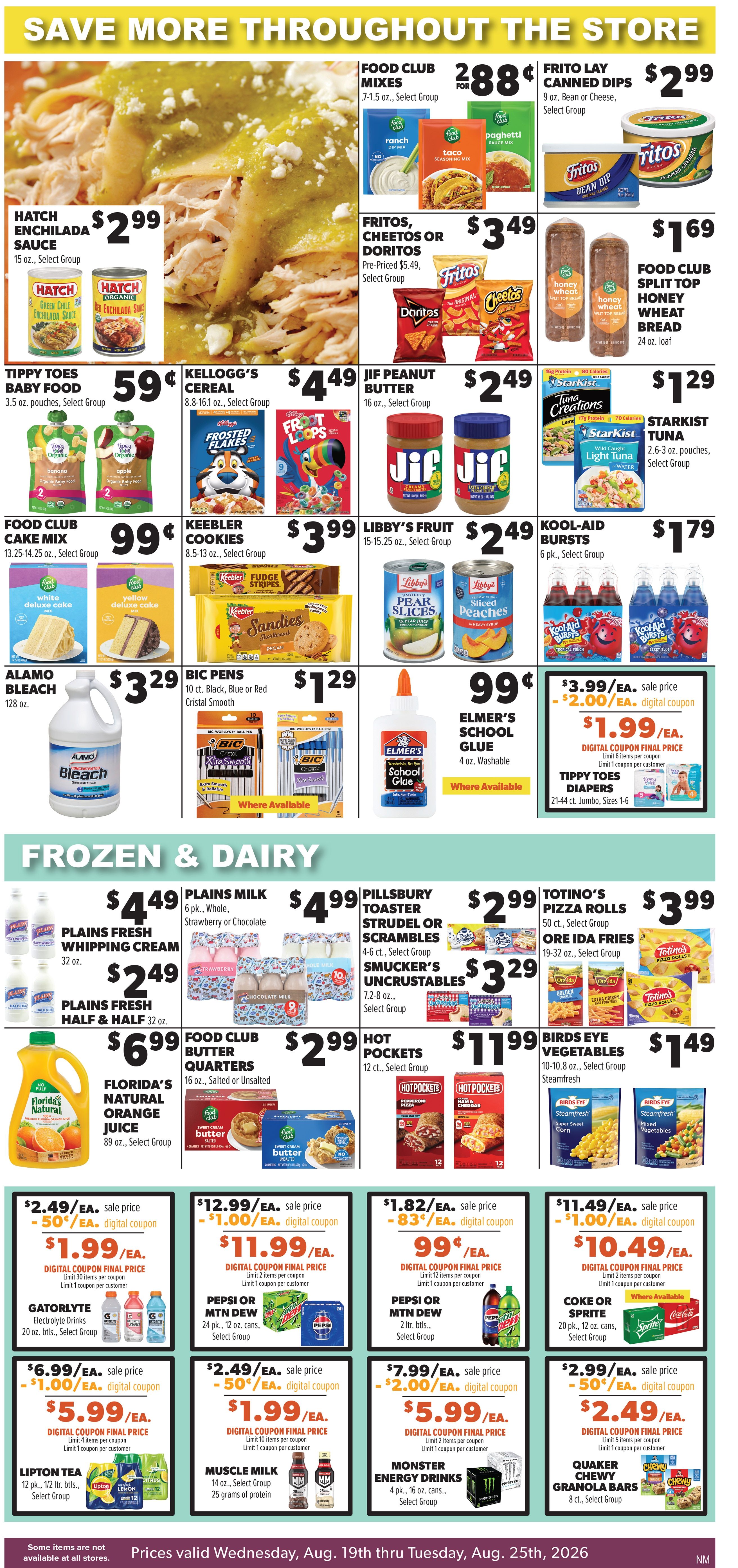 Lowe's Market Weekly Ad August 19 - 25, 2026