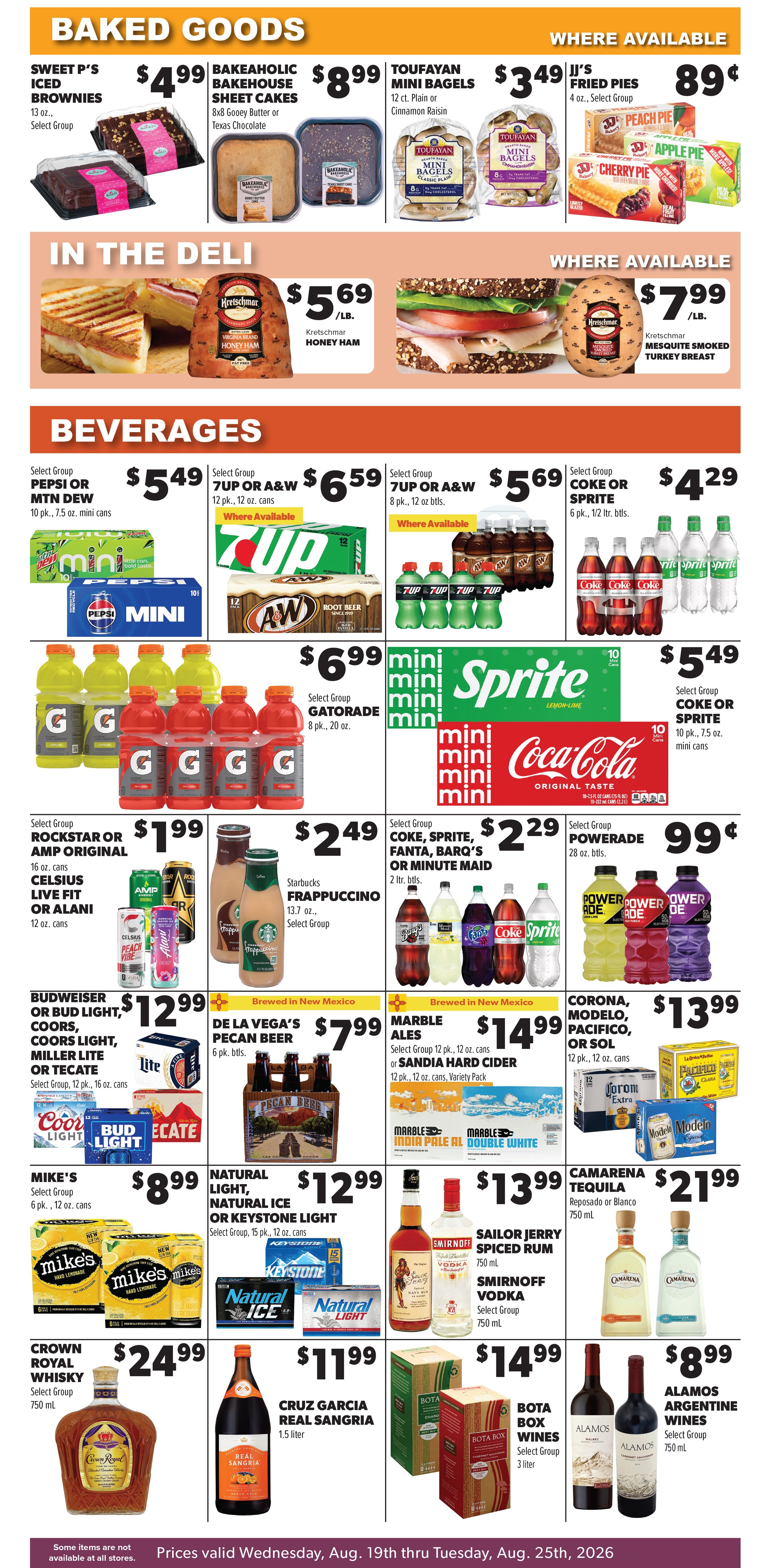 Super Save Weekly Ad August 19 - 25, 2026