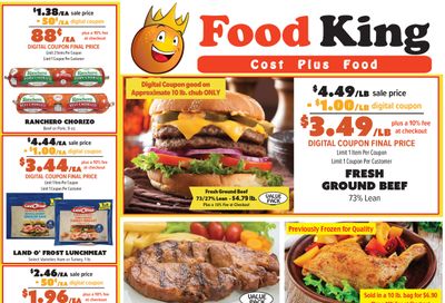 Food King Weekly Ad August 19 - 25, 2026