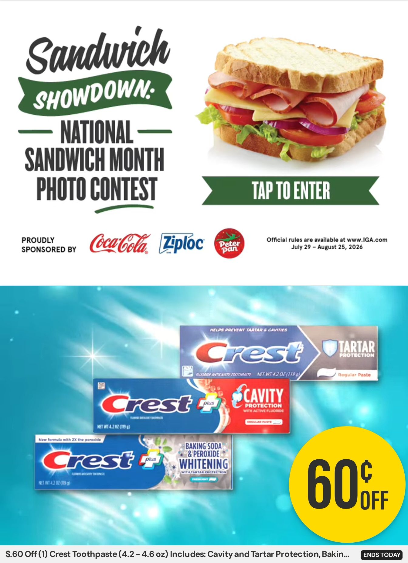 Gavin's IGA Weekly Ad August 14 - 27, 2026